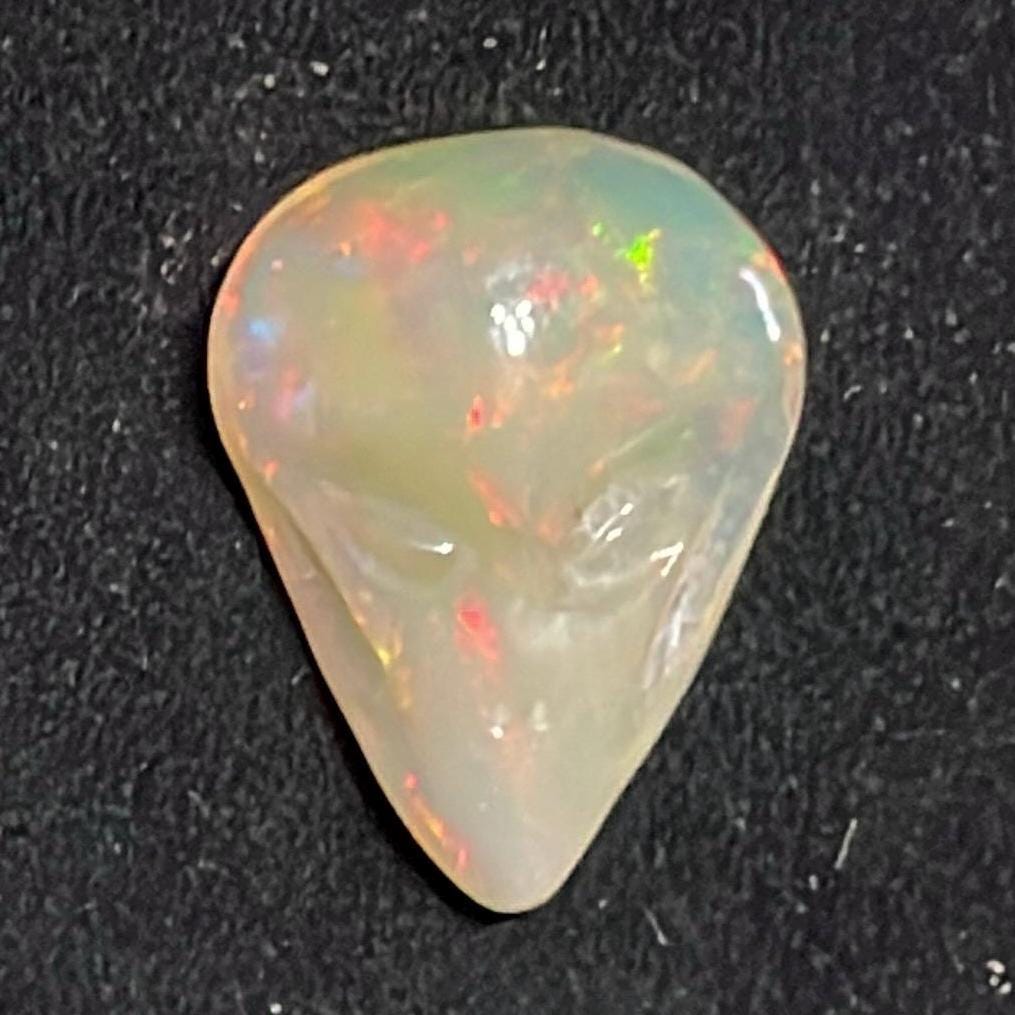 Ethiopian Opal Alien Head Carving