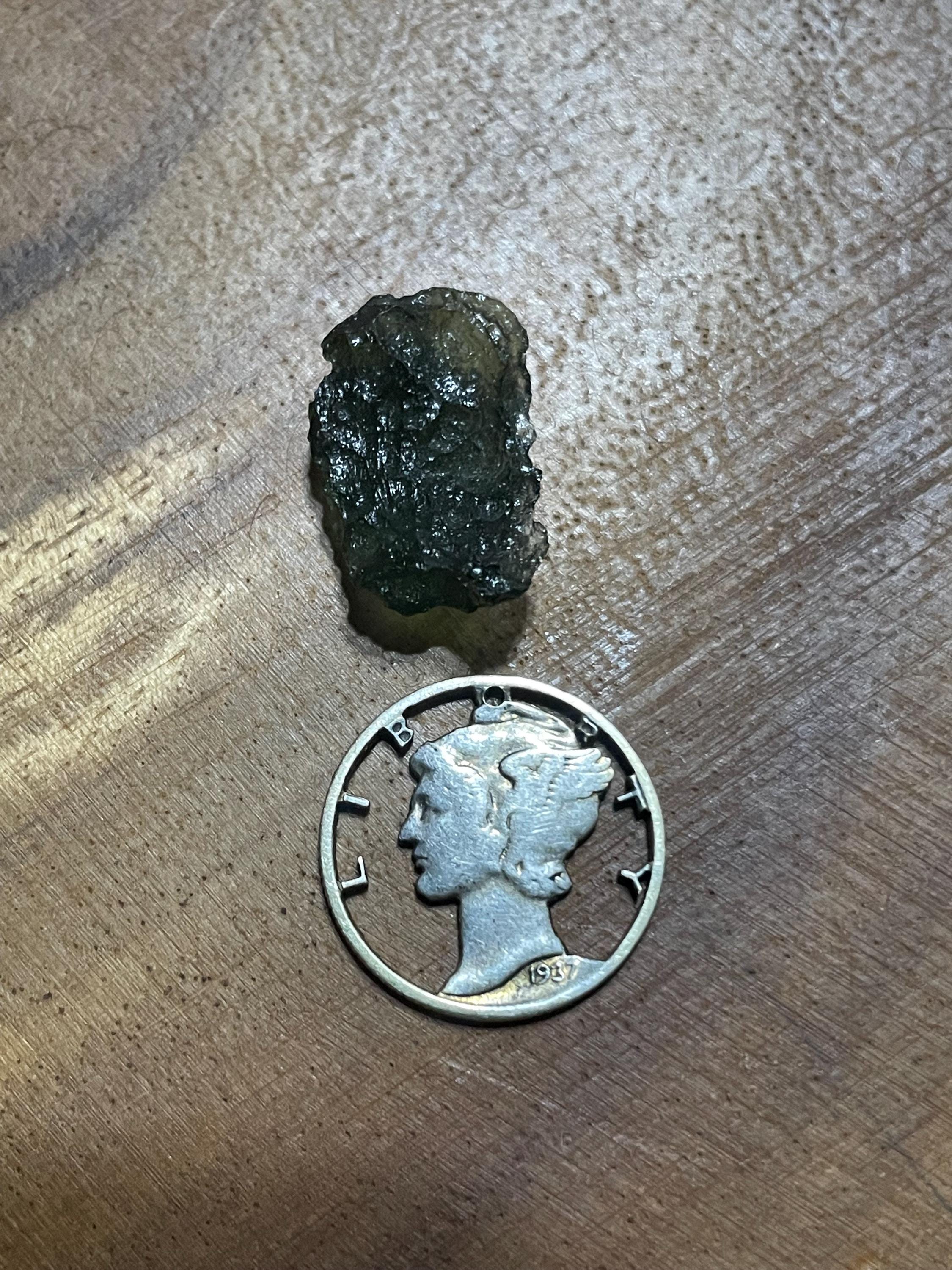 Raw Moldavite - 1.2g