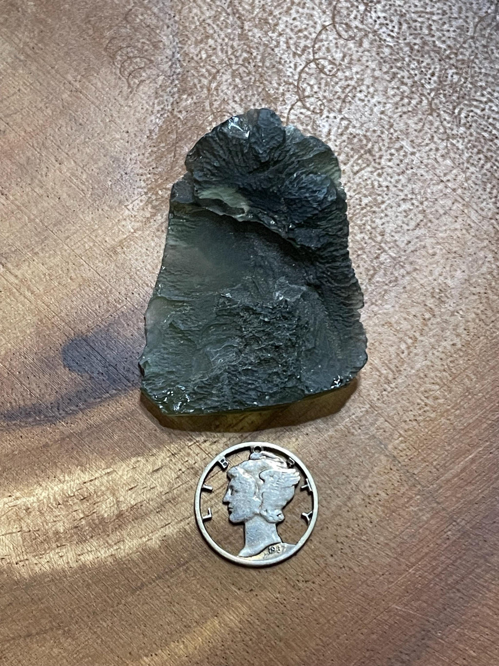 Raw Moldavite(Angel Chime) - 14.3g