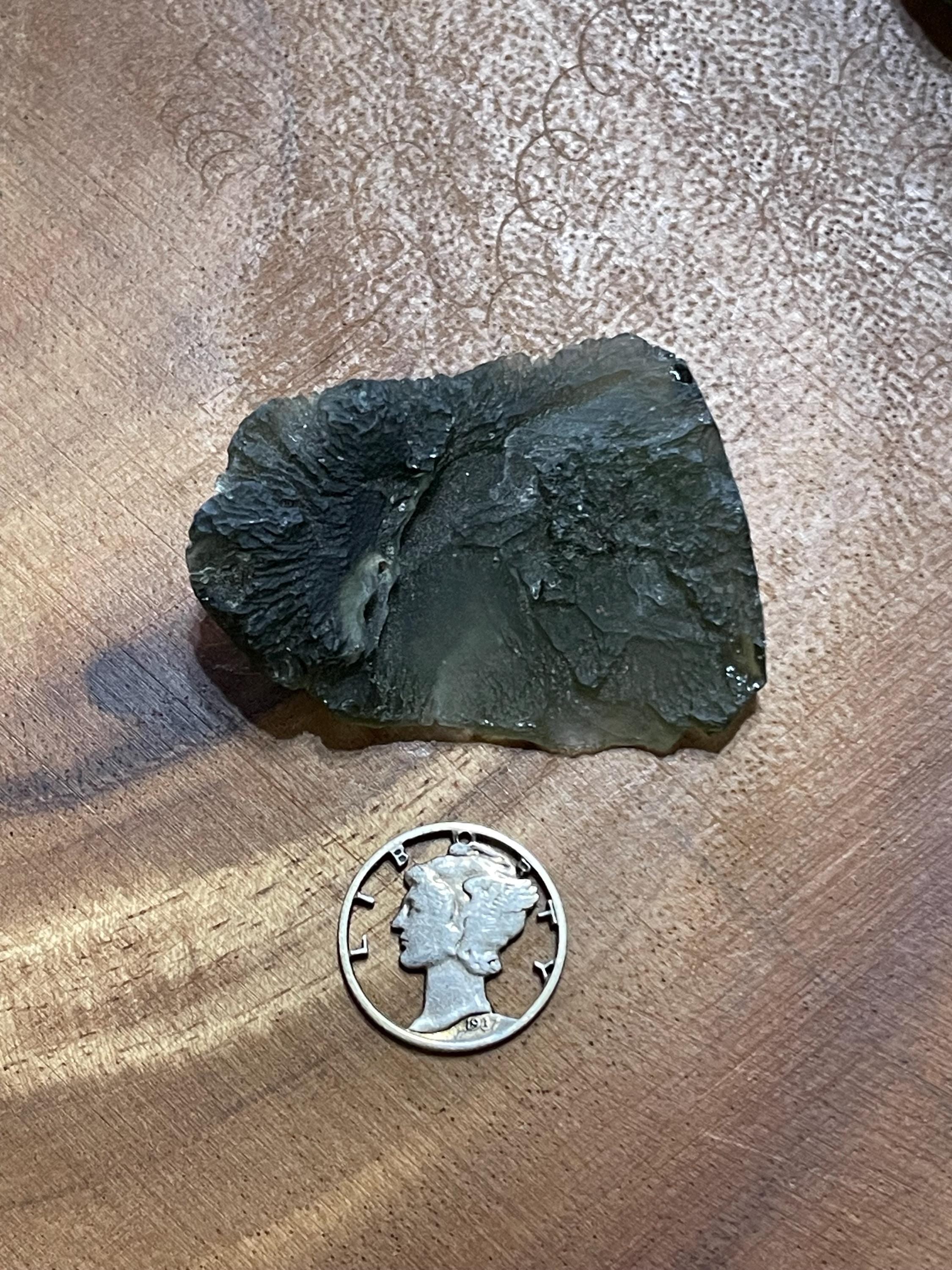 Raw Moldavite(Angel Chime) - 14.3g