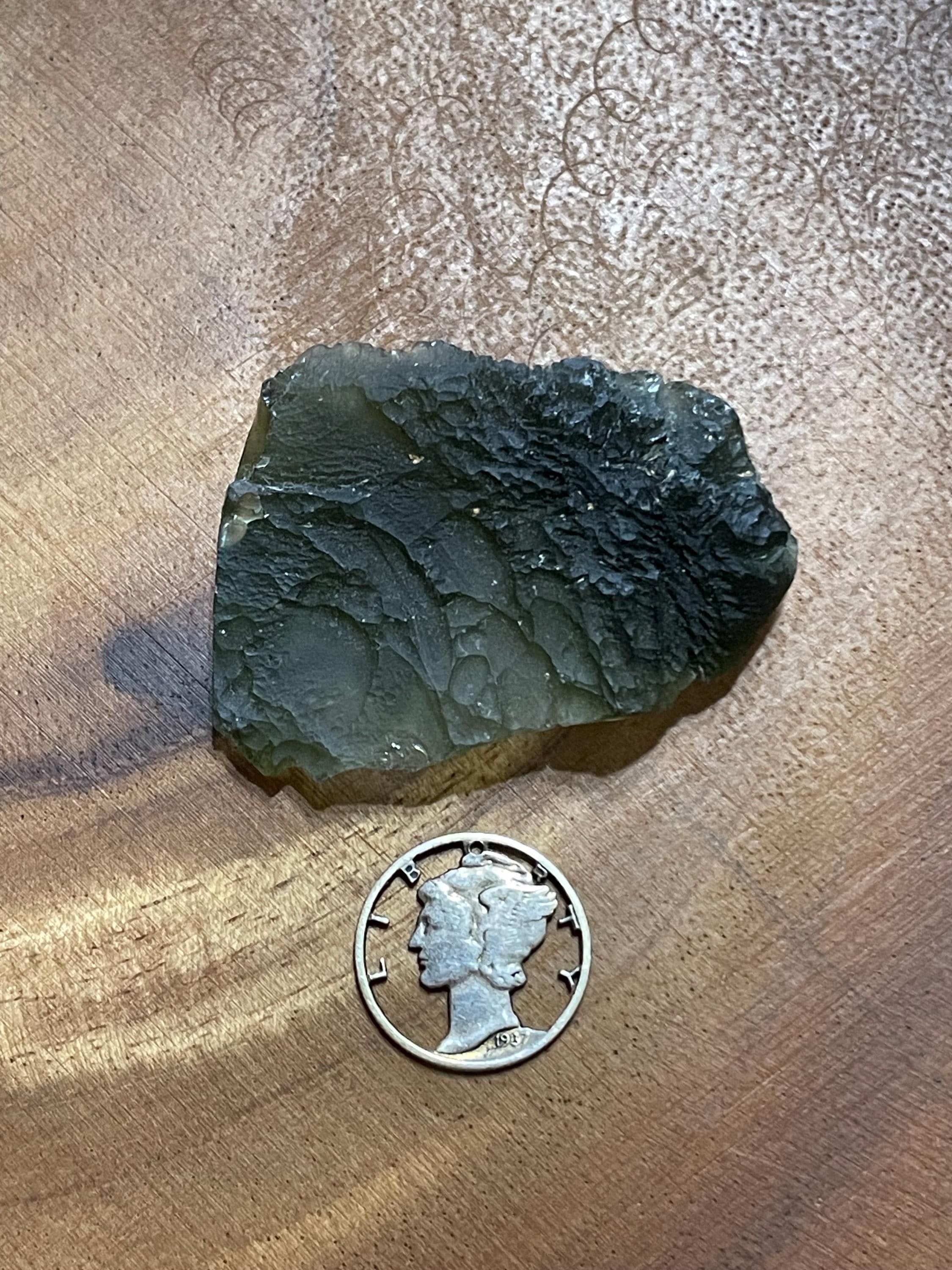 Raw Moldavite(Angel Chime) - 14.3g