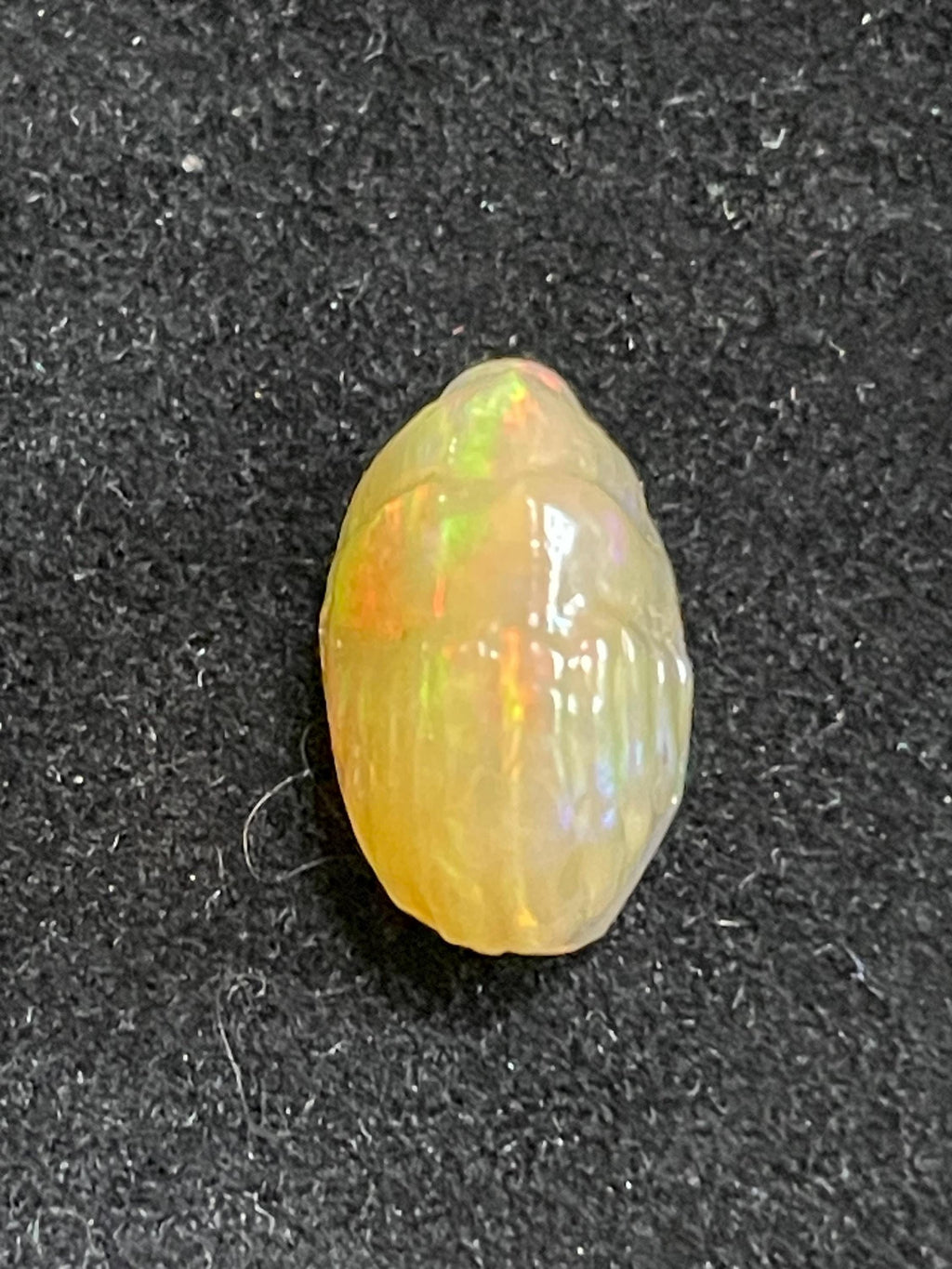 RARE Ethiopian Opal Scarab Carving