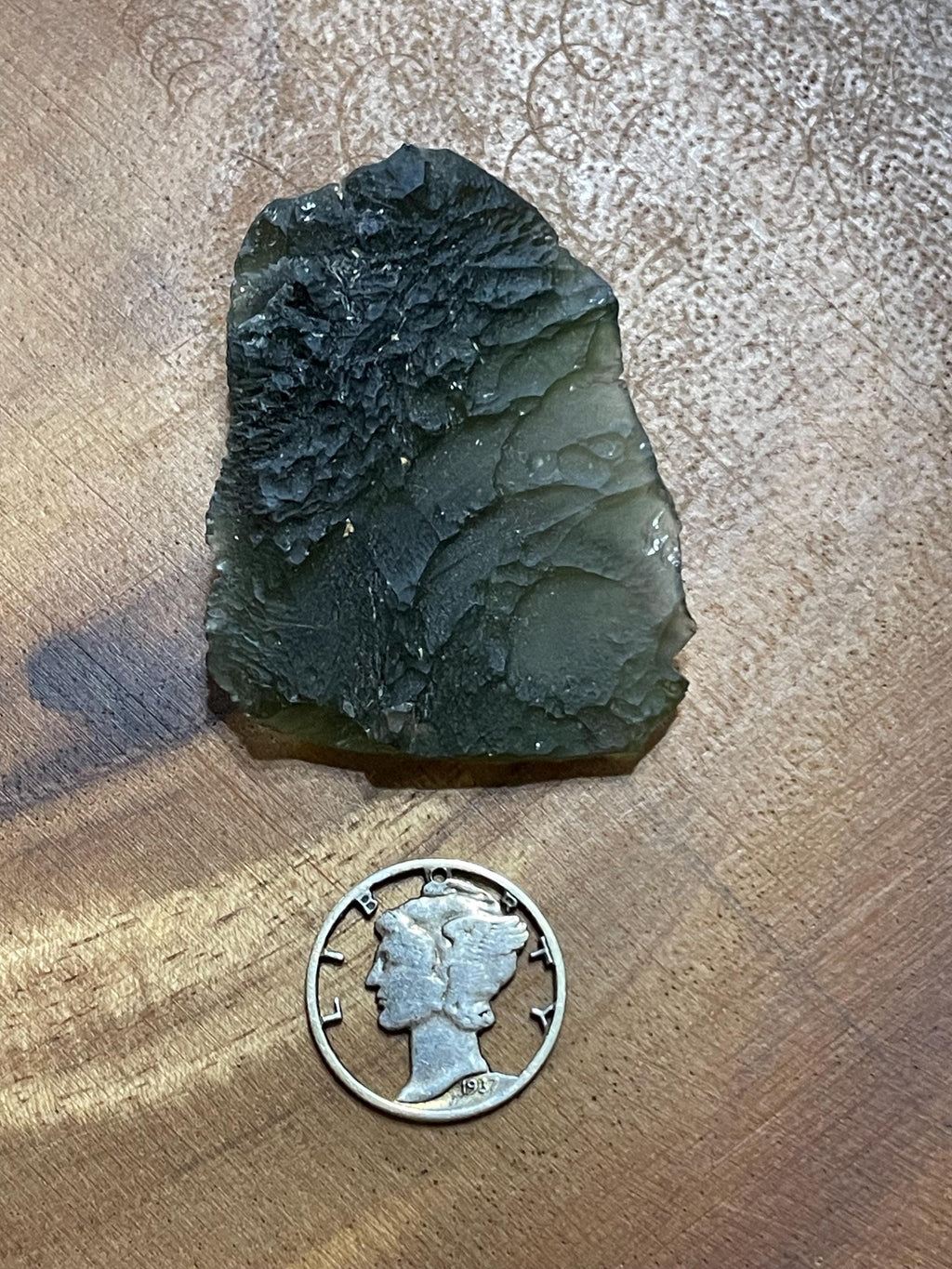 Raw Moldavite(Angel Chime) - 14.3g