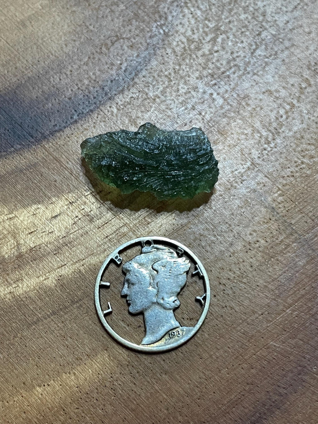 Raw Moldavite - 2.2g