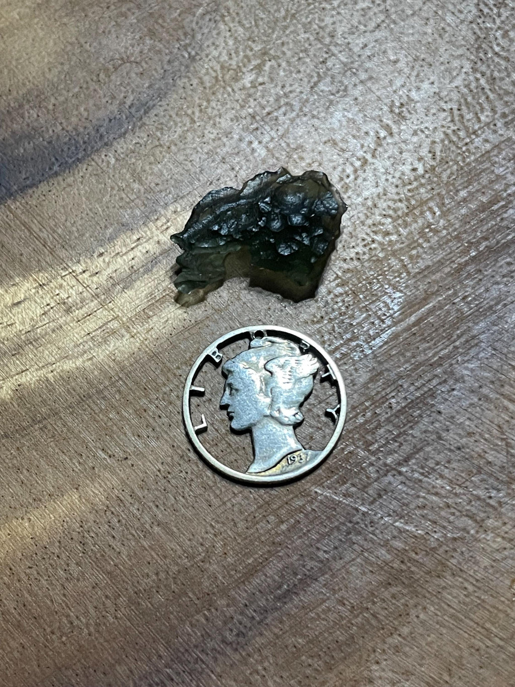Raw Moldavite - 1.5g
