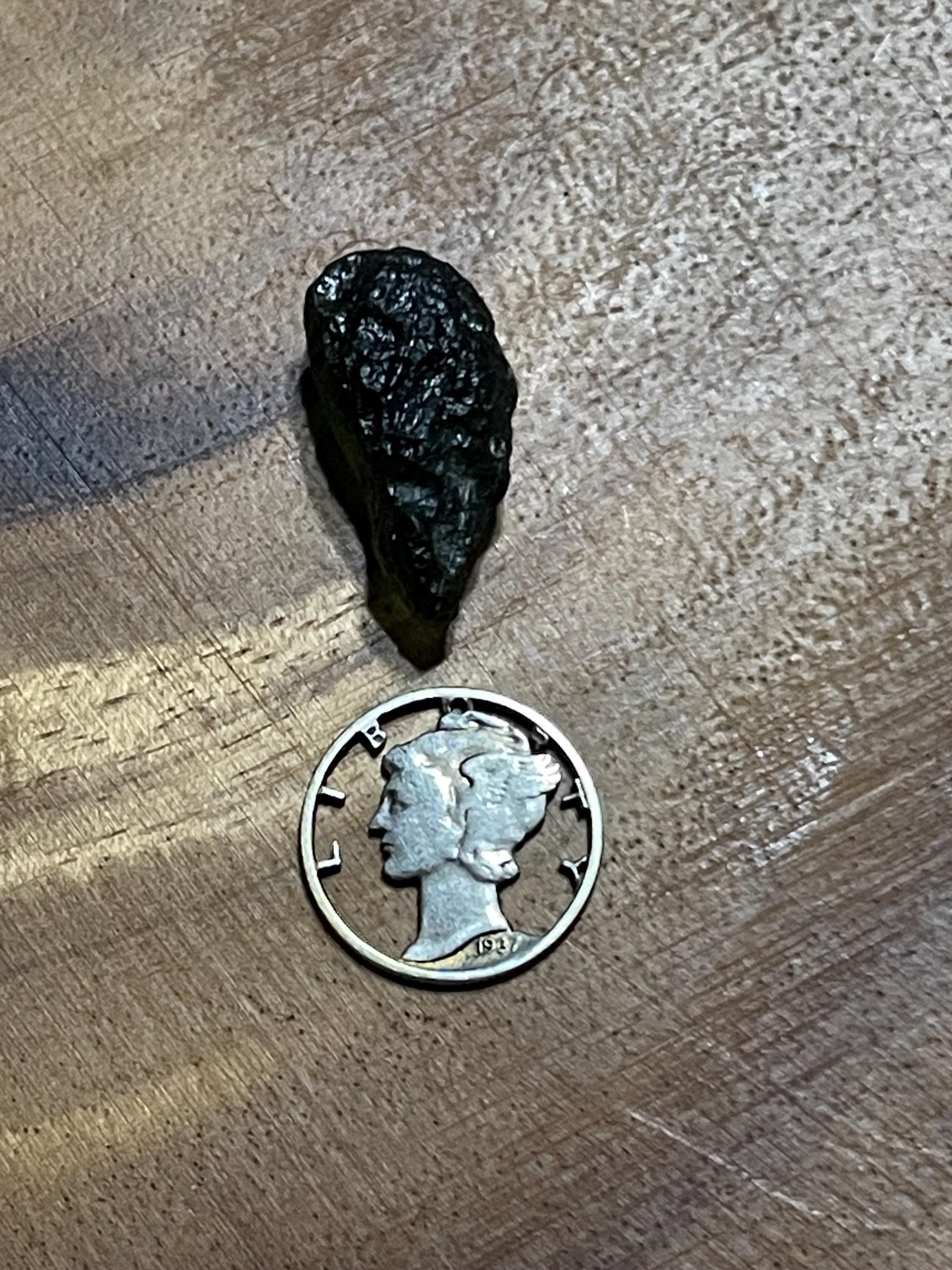 Raw Moldavite - 3.1g