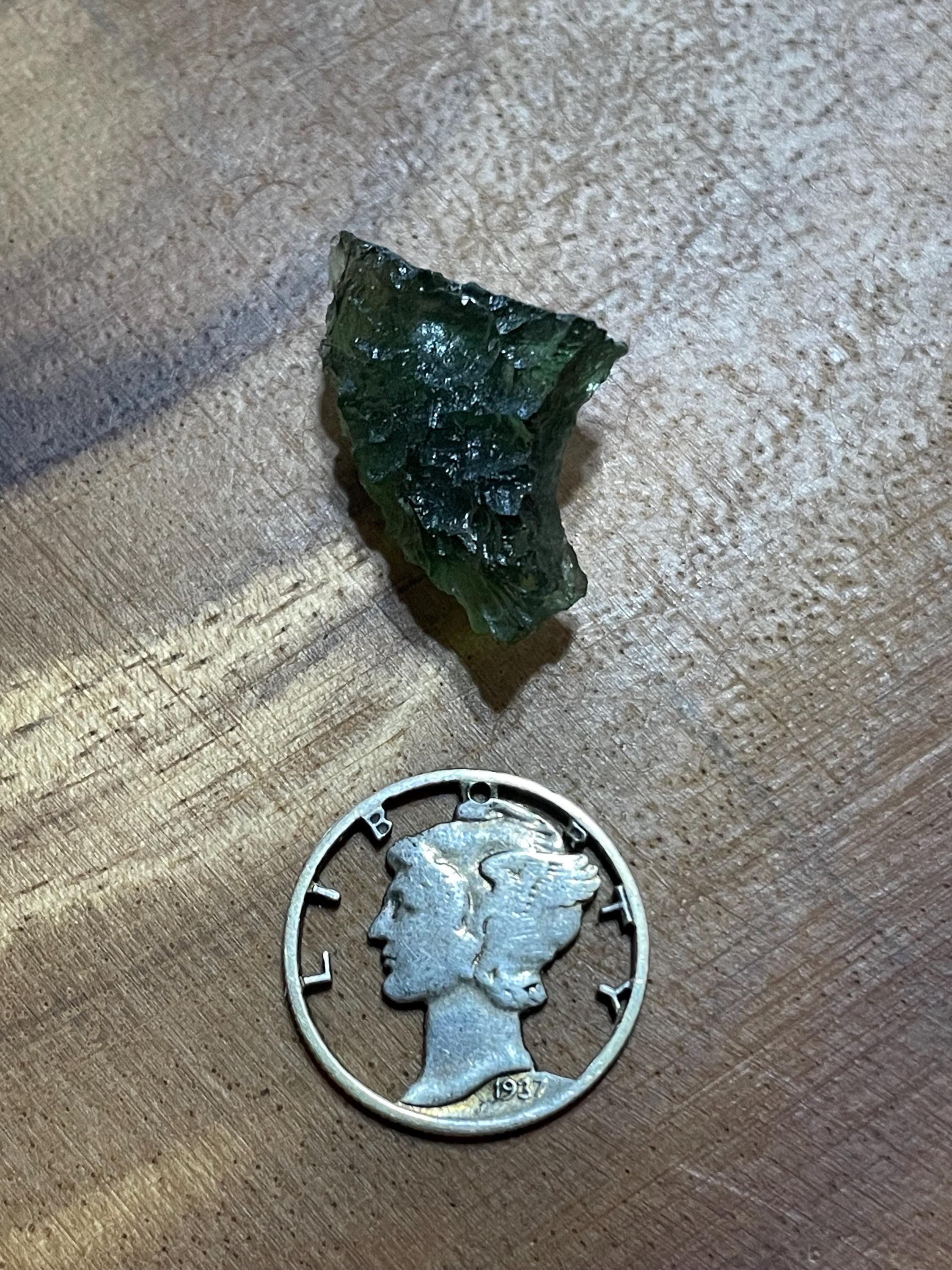 Raw Moldavite - 2.5g
