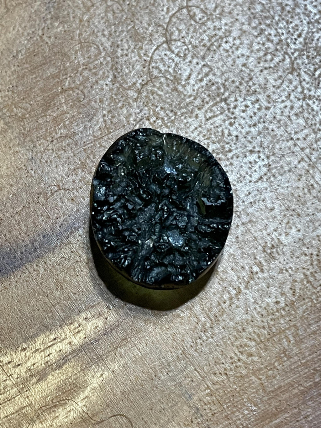 Half-Polished Moldavite- 5.8g