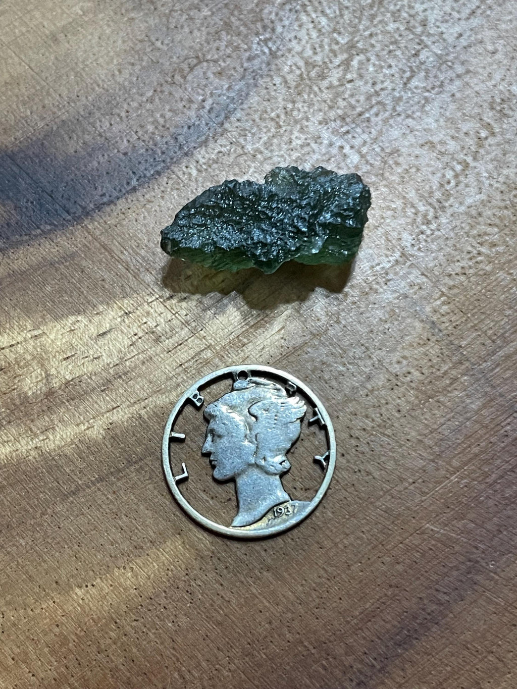 Raw Moldavite - 2.2g