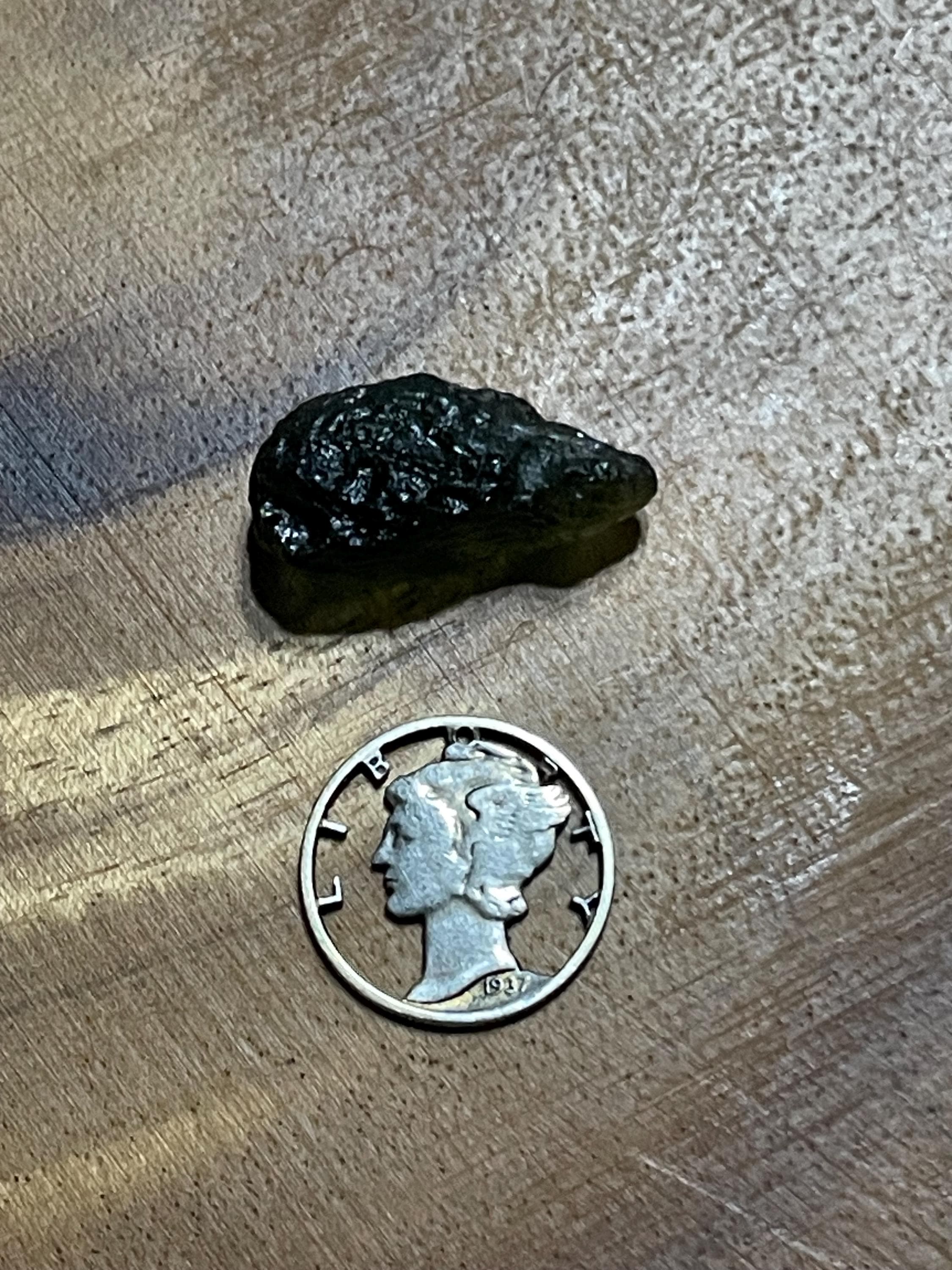 Raw Moldavite - 3.1g