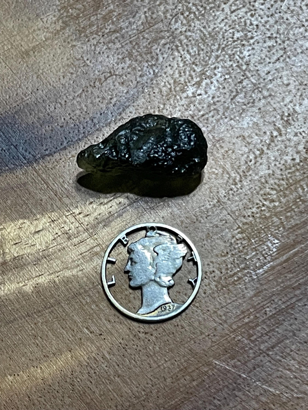 Raw Moldavite - 3.1g