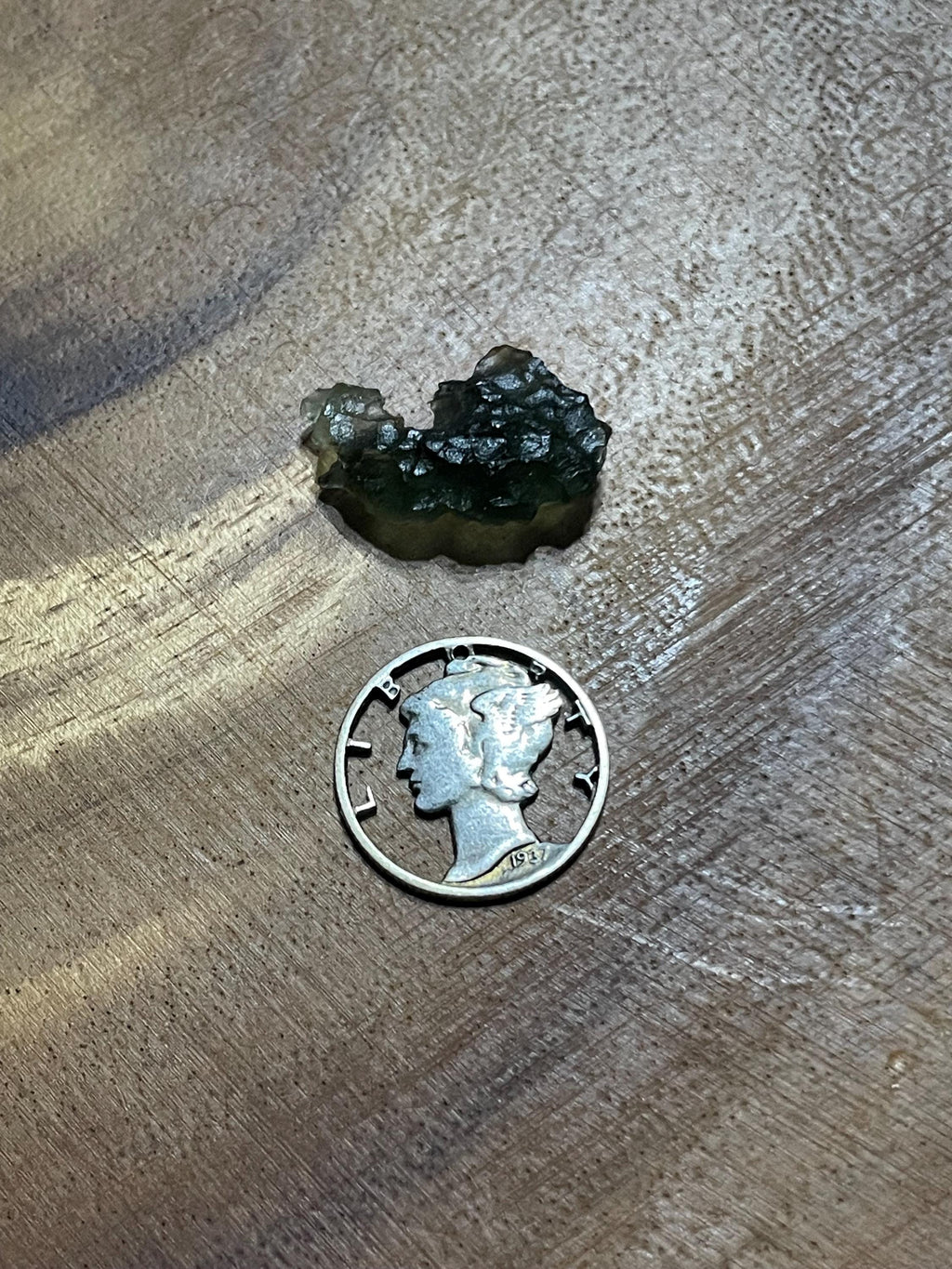 Raw Moldavite - 1.5g