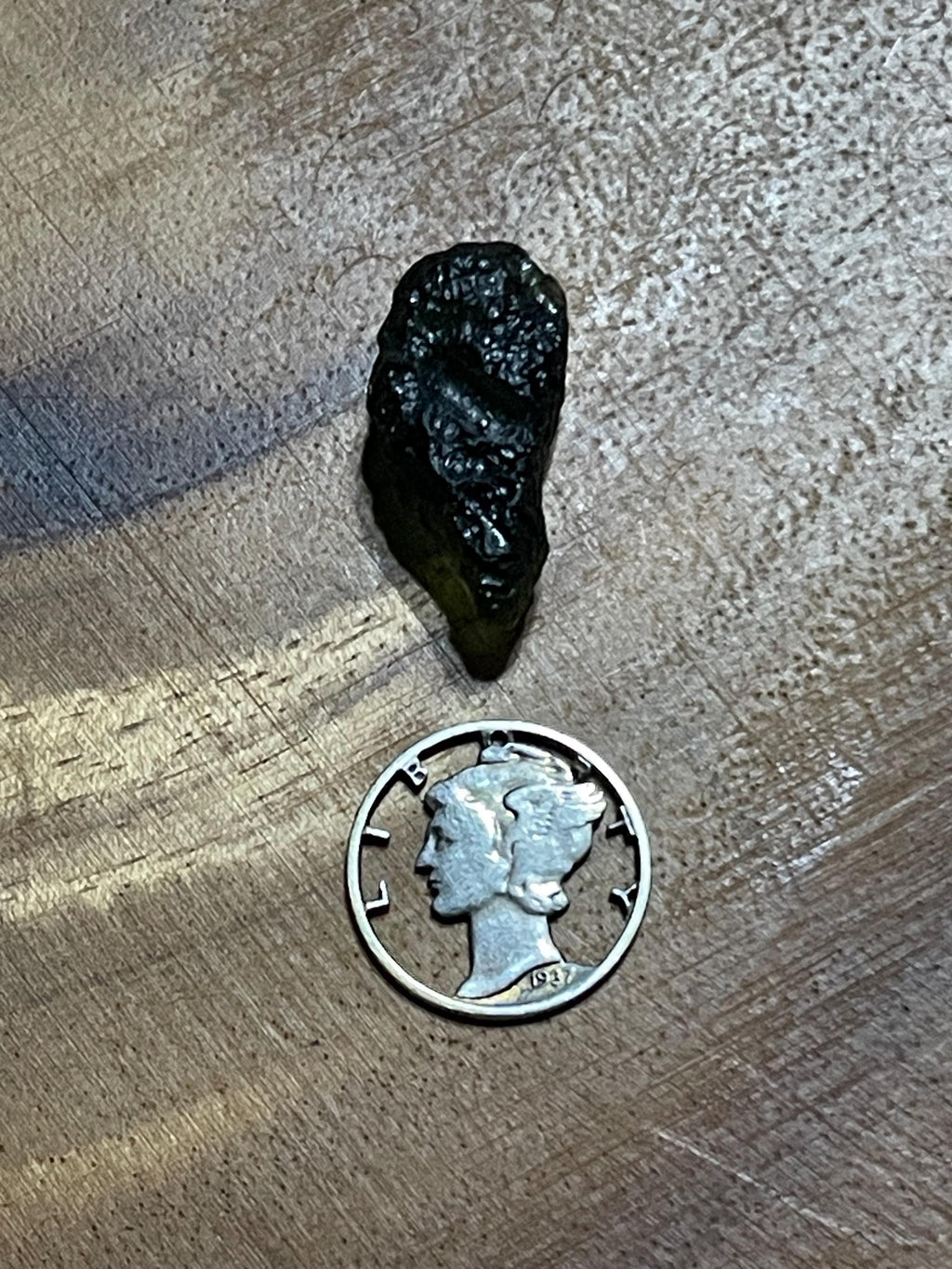 Raw Moldavite - 3.1g