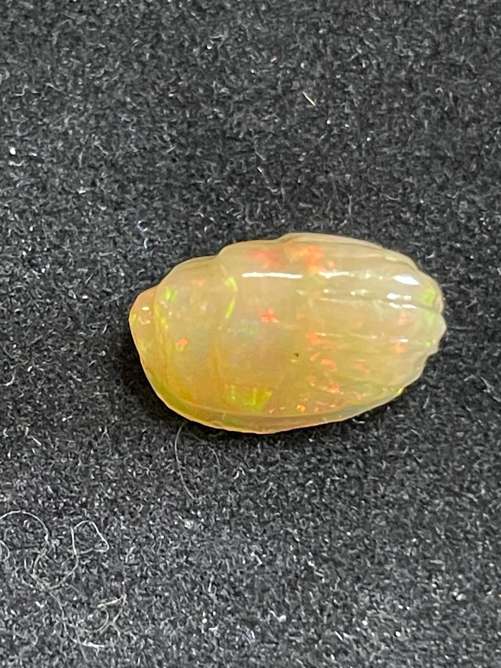 RARE Ethiopian Opal Scarab Carving