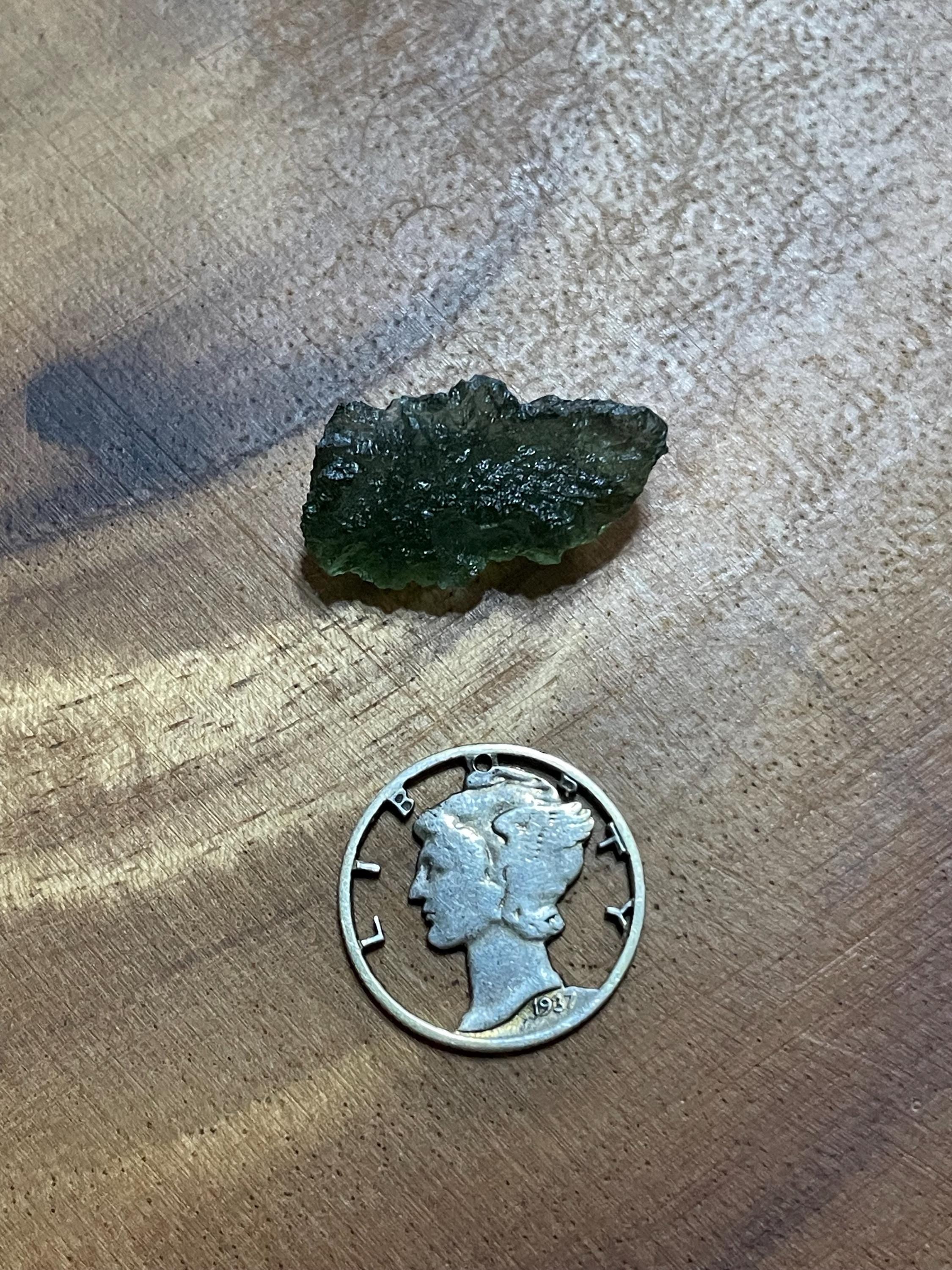 Raw Moldavite - 2.2g