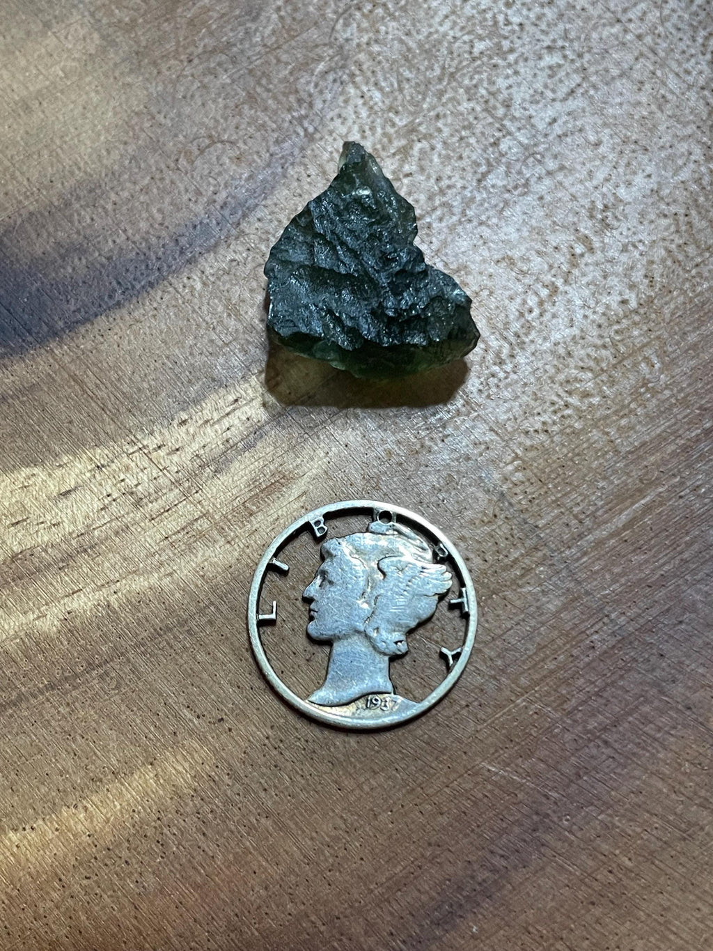 Raw Moldavite - 2.5g