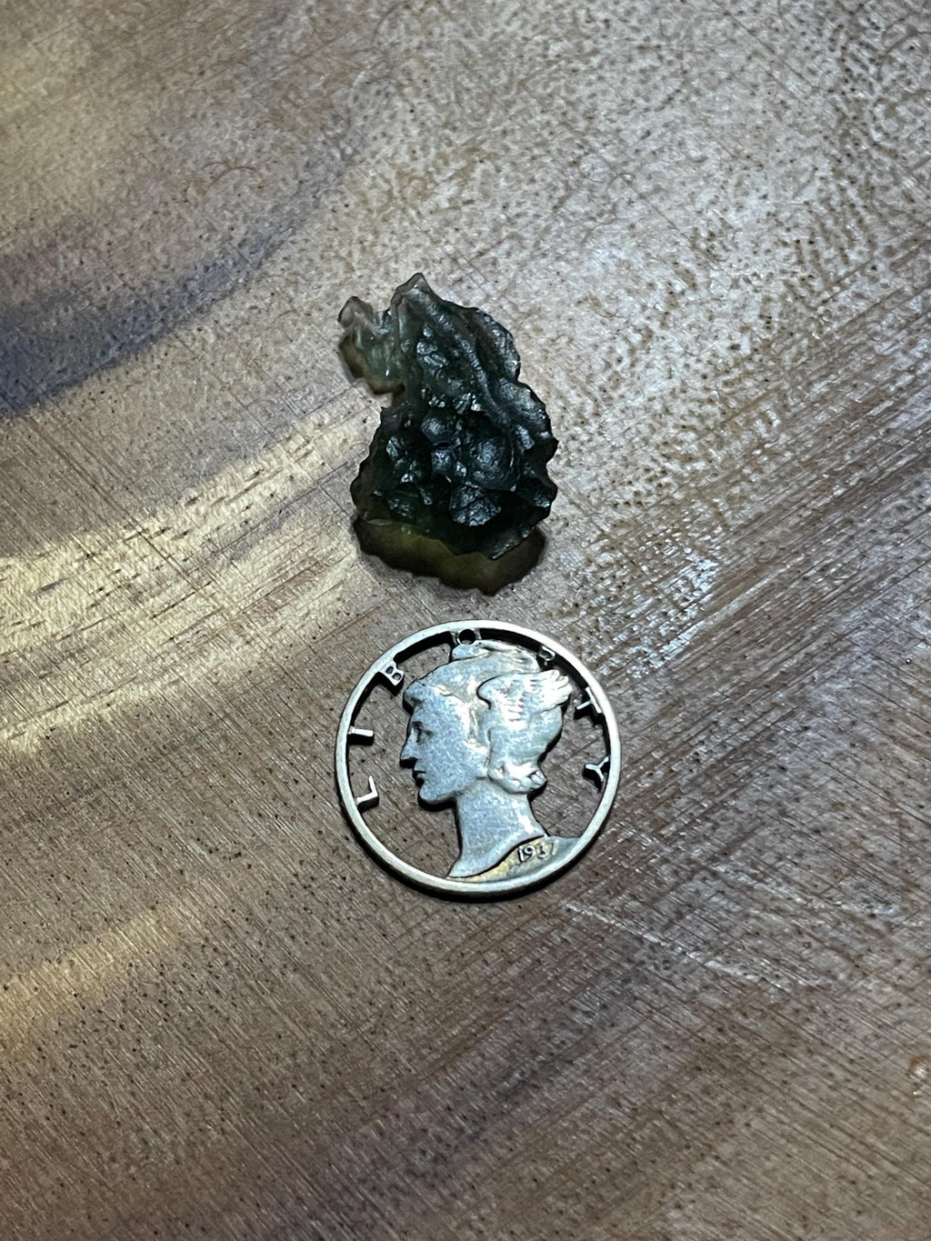 Raw Moldavite - 1.5g