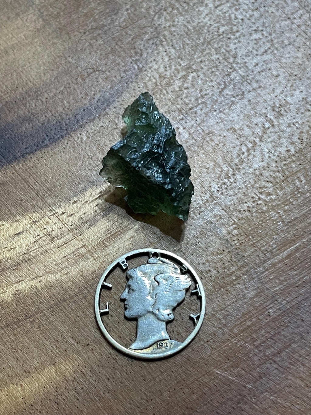 Raw Moldavite - 2.5g