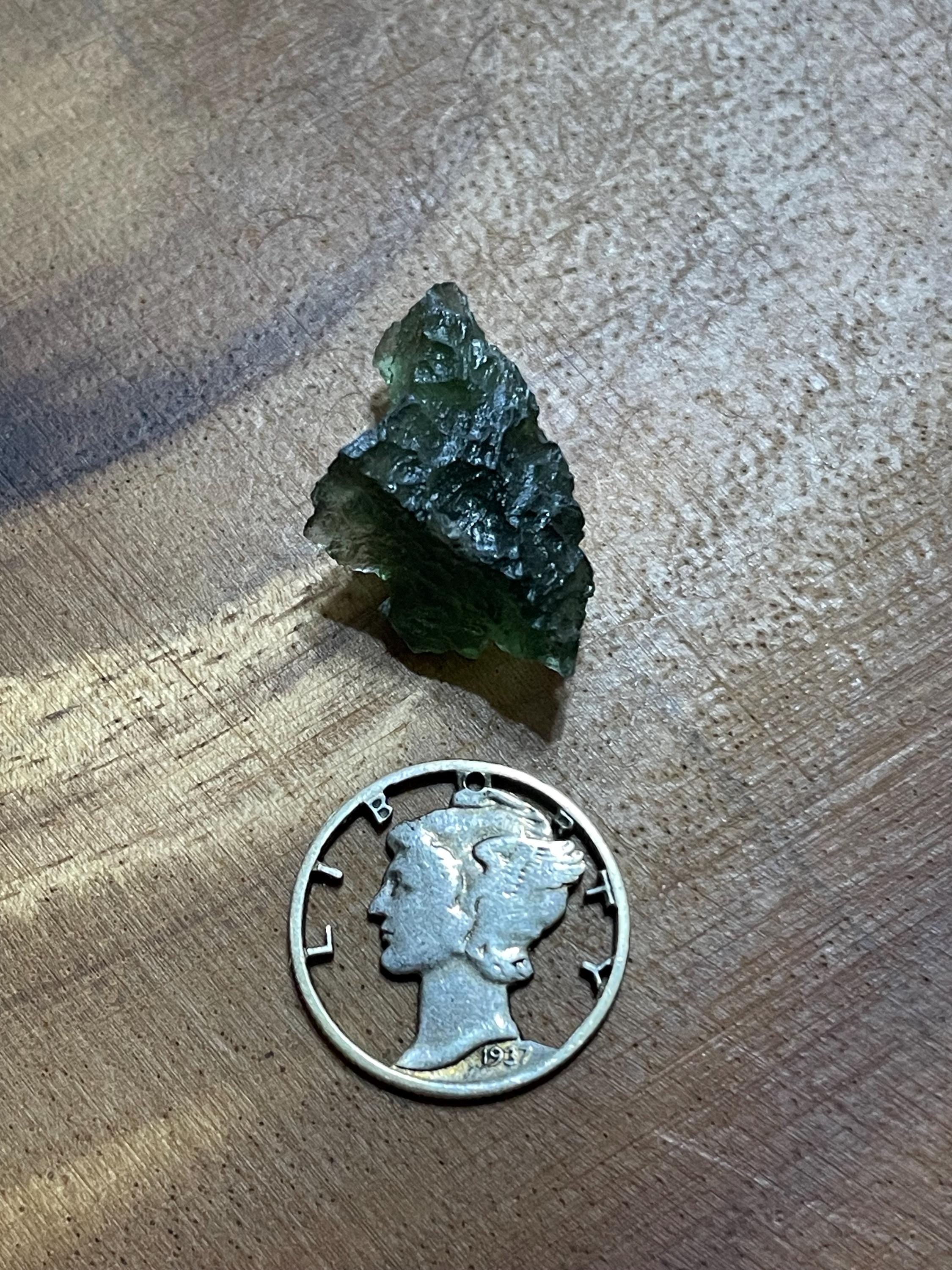 Raw Moldavite - 2.5g