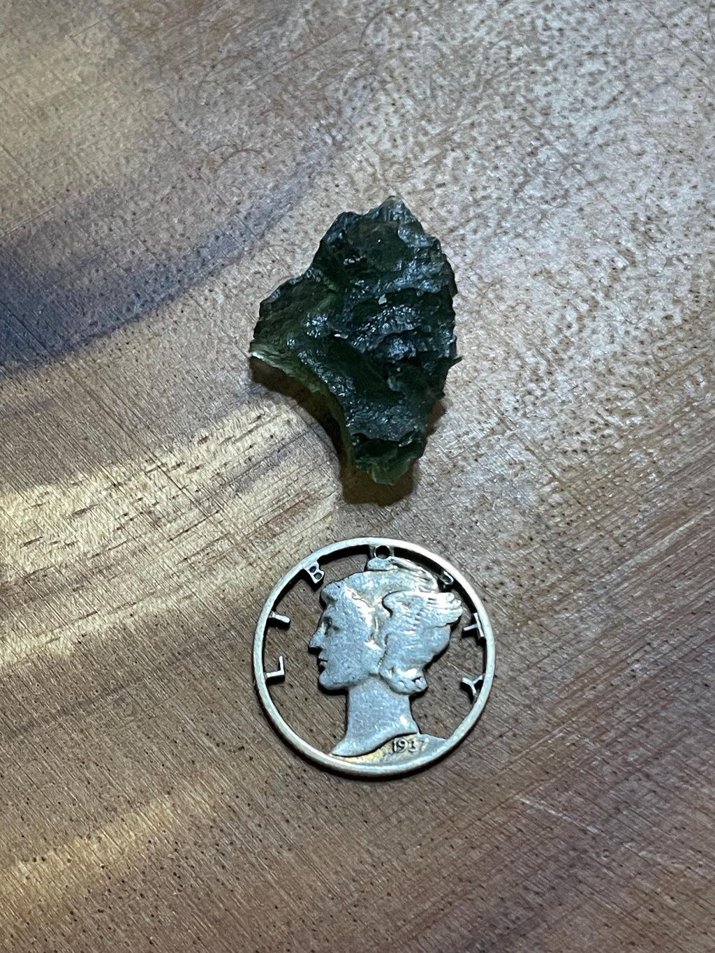Raw Moldavite - 2.5g