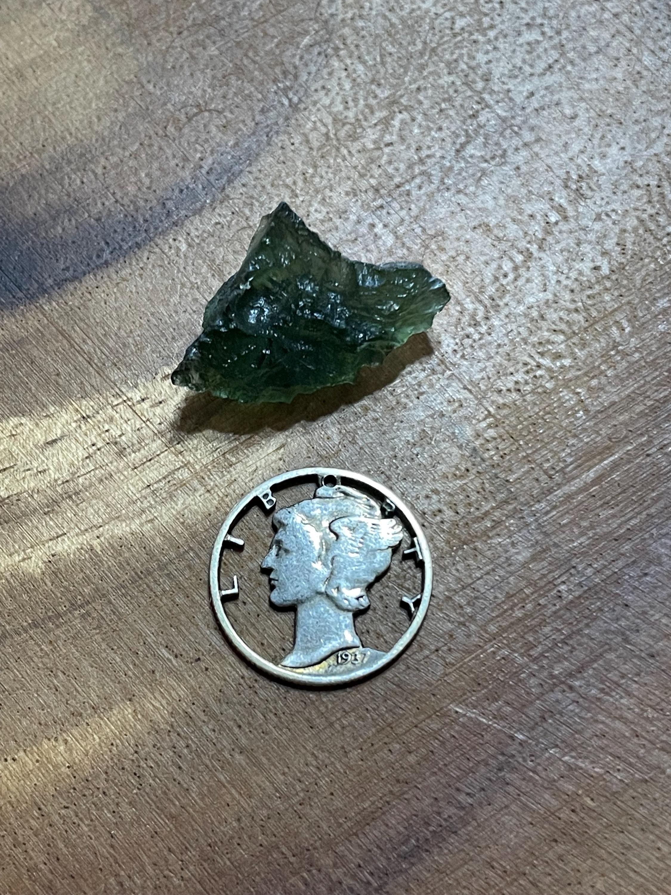 Raw Moldavite - 2.5g