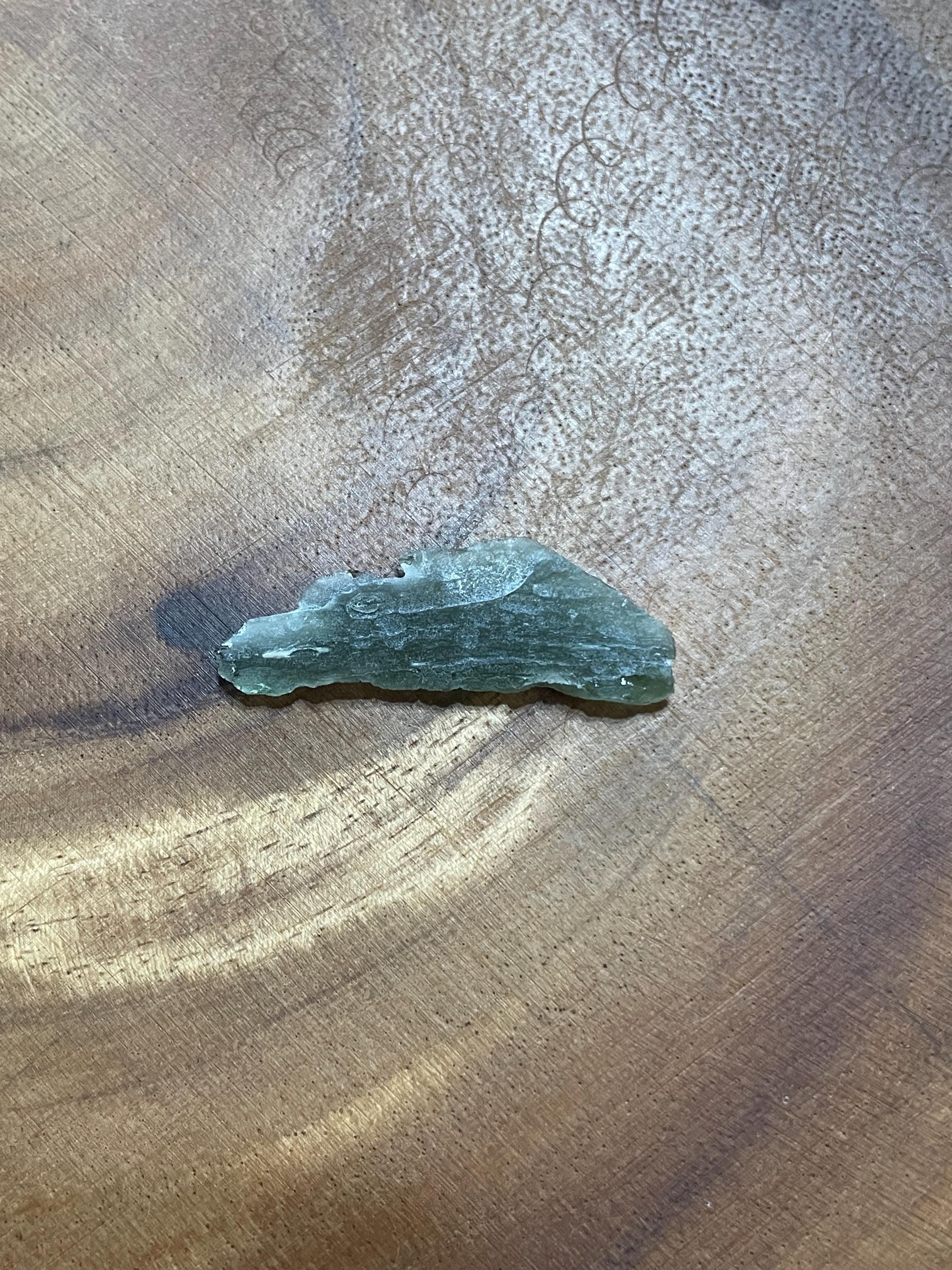 Raw Moldavite(Frosted Angel Chime) - 2.3g