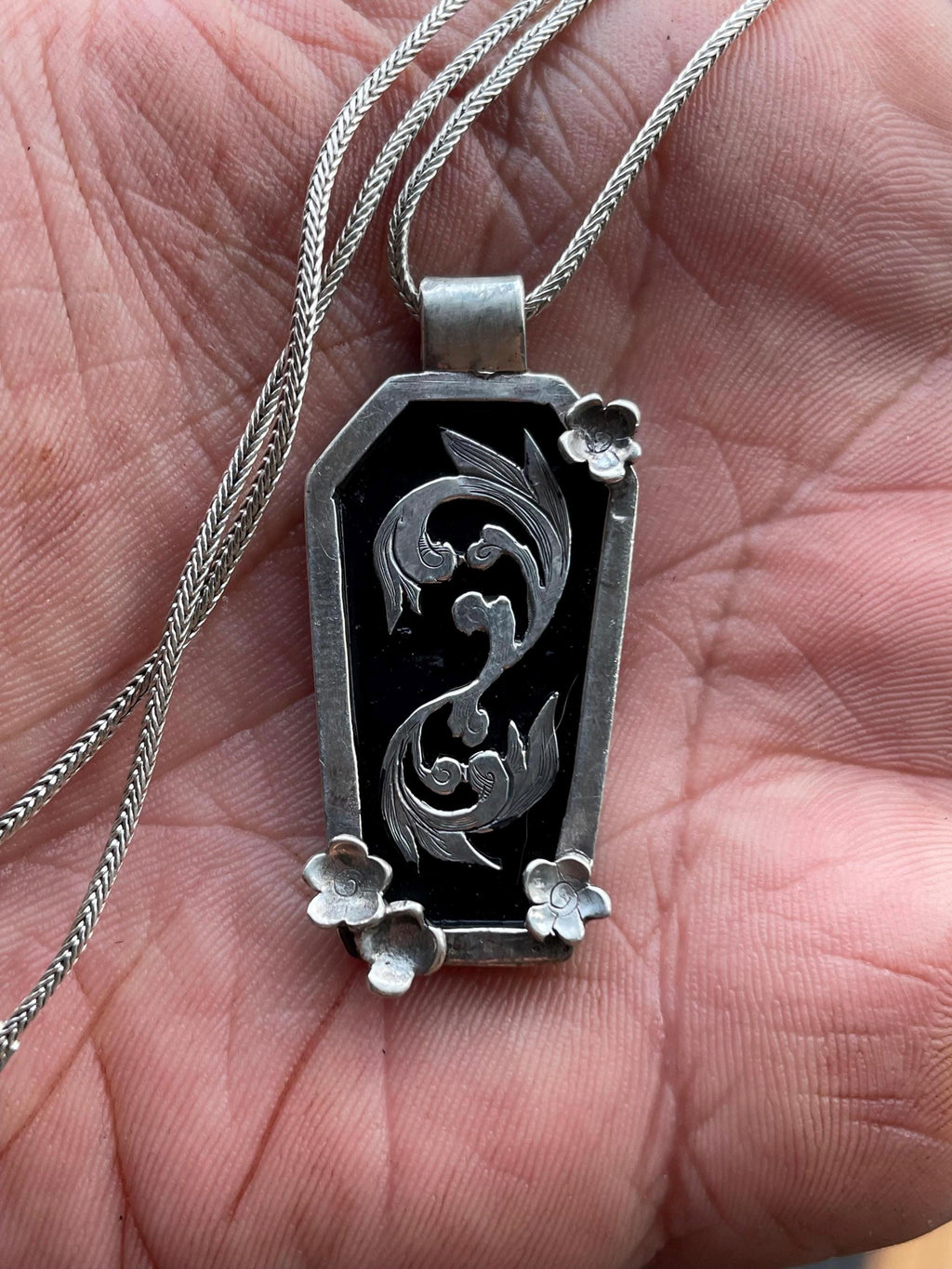 Flowers From The Grave Pendant