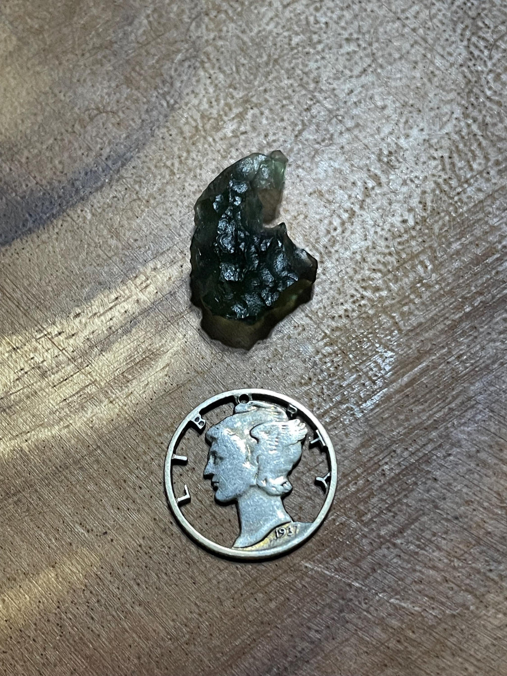 Raw Moldavite - 1.5g