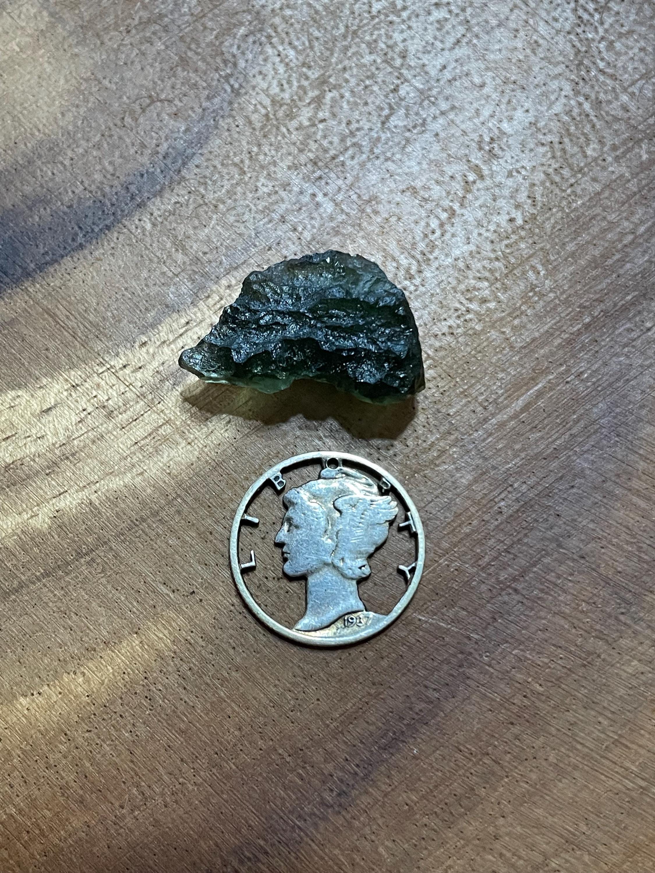 Raw Moldavite - 2.5g