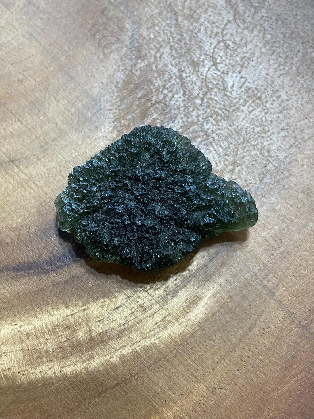 Raw Moldavite(Millennium Falcon) - 14.6g