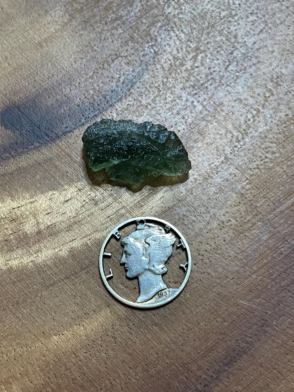 Raw Moldavite - 2.2g