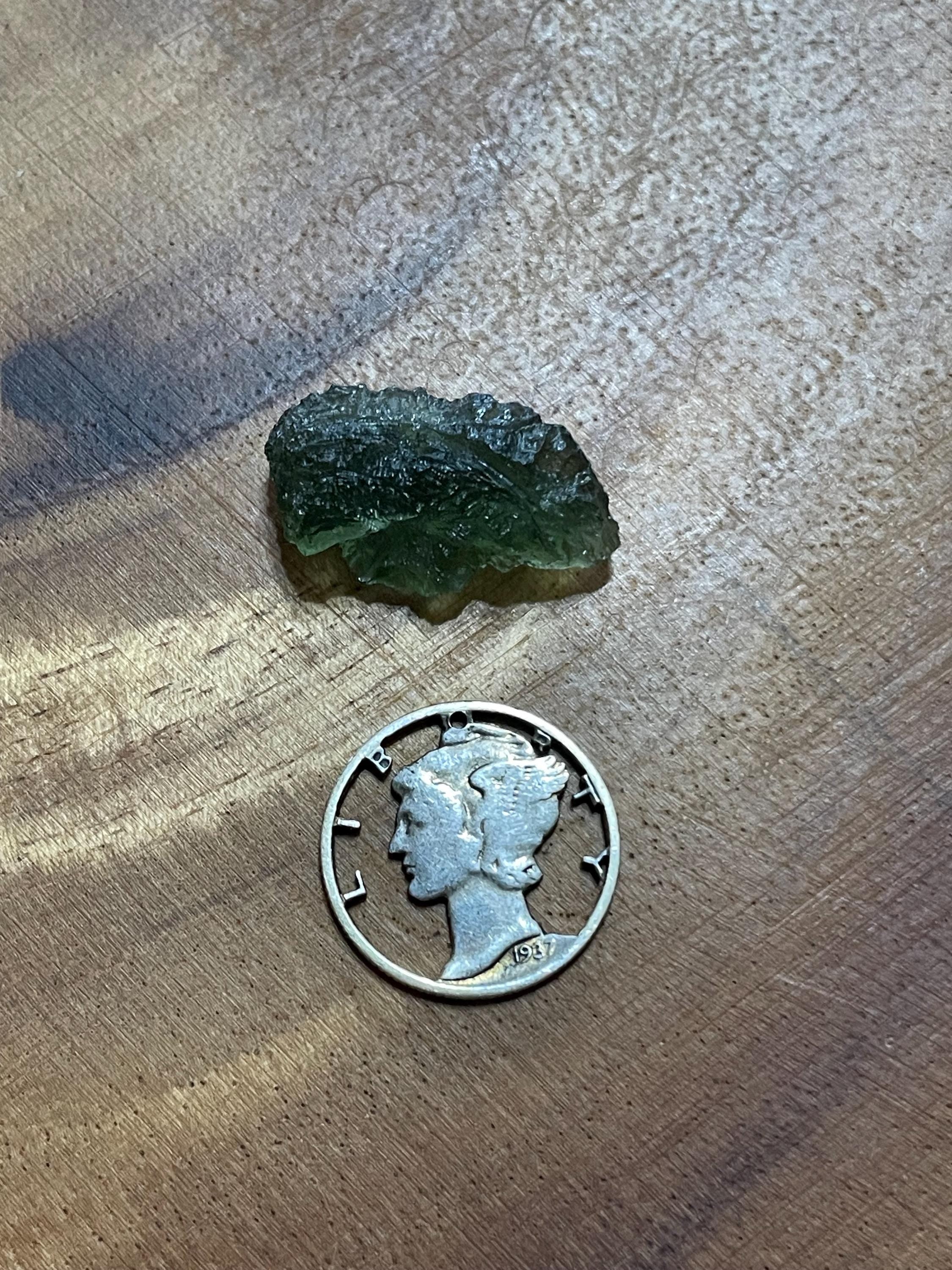 Raw Moldavite - 2.2g