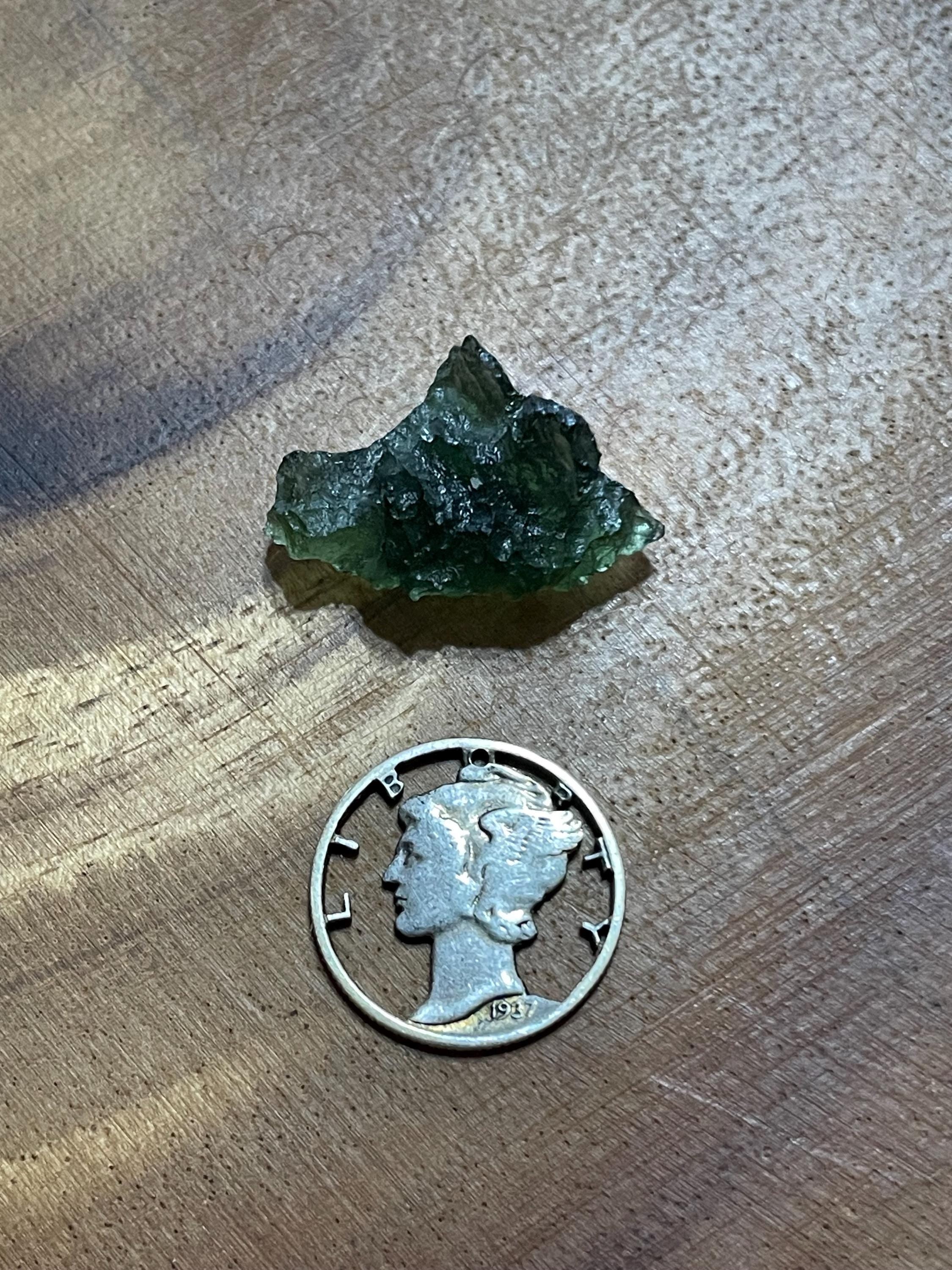 Raw Moldavite - 2.5g