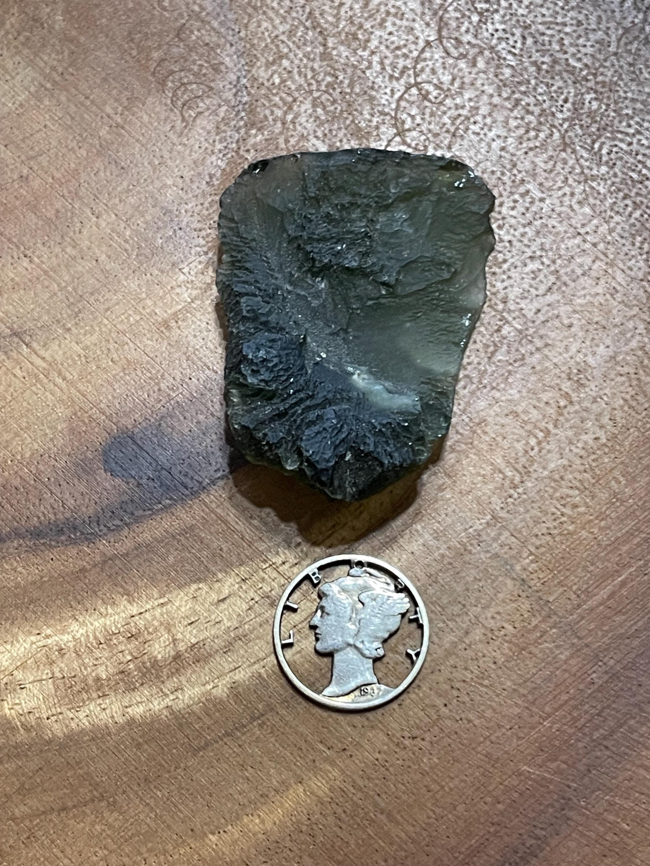 Raw Moldavite(Angel Chime) - 14.3g