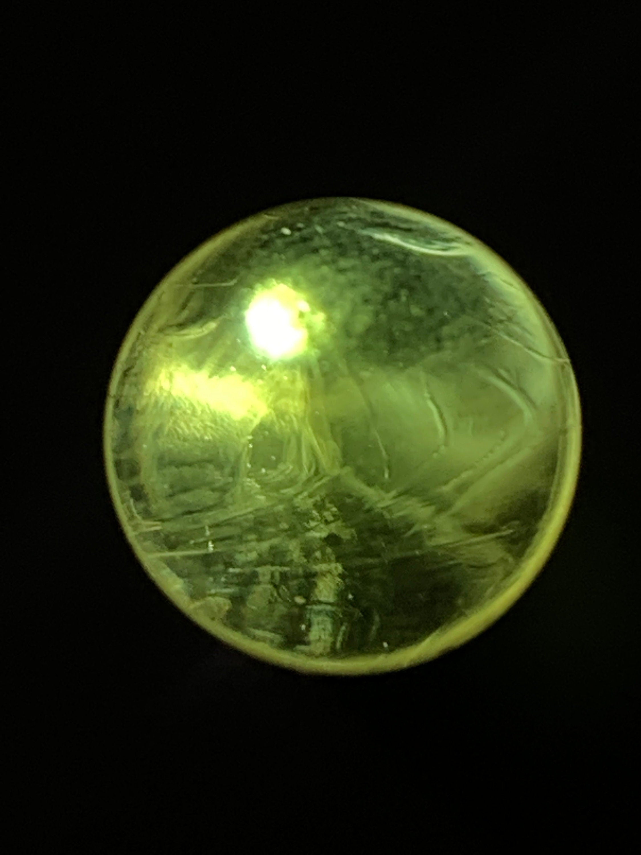 Moldavite Sphere - 1.43g