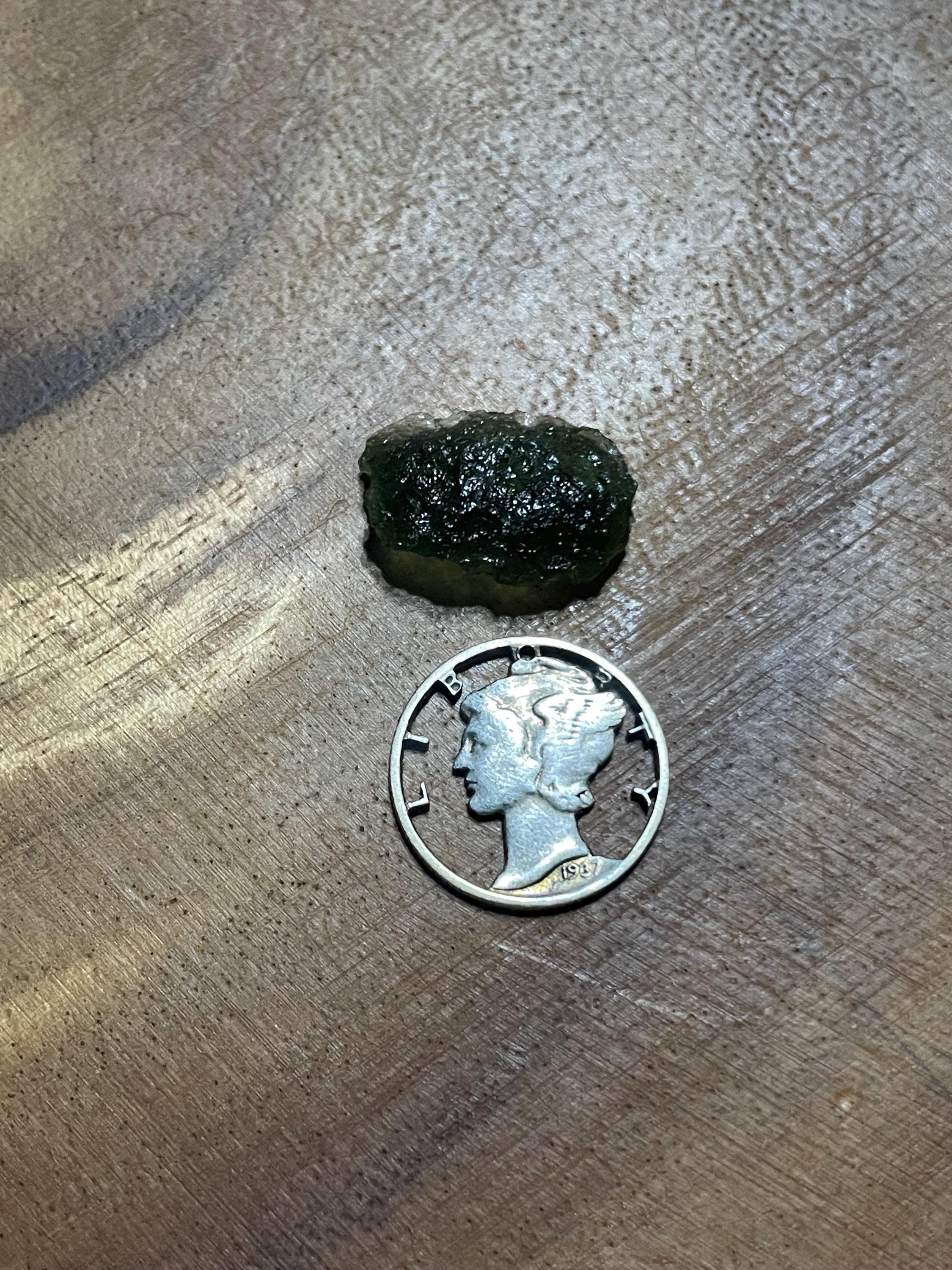 Raw Moldavite - 1.2g