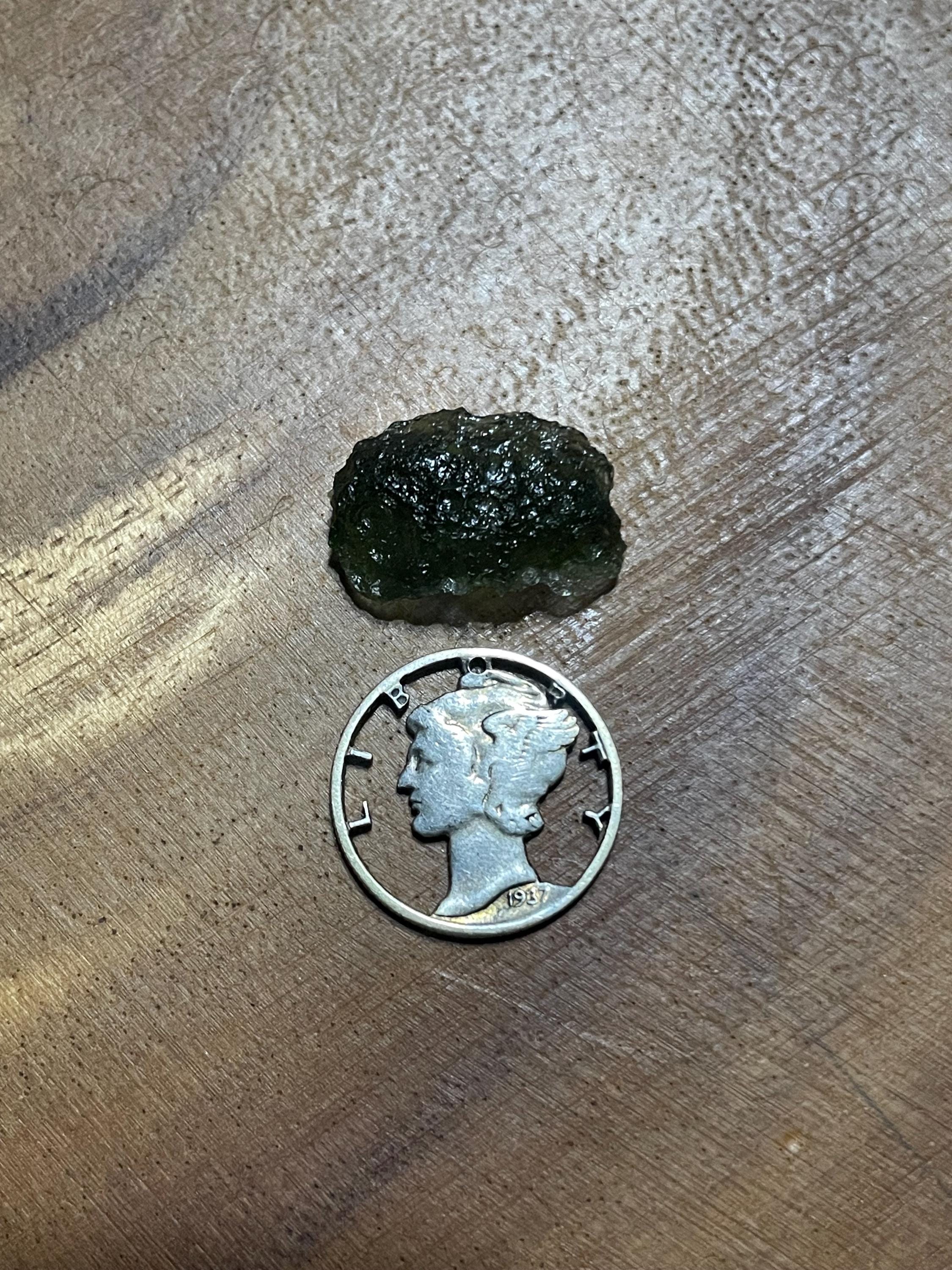 Raw Moldavite - 1.2g