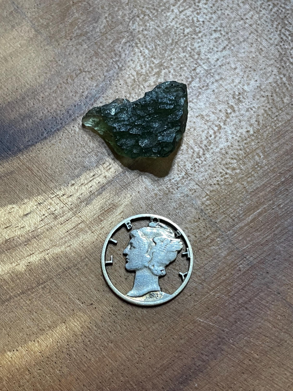Raw Moldavite - 2.5g