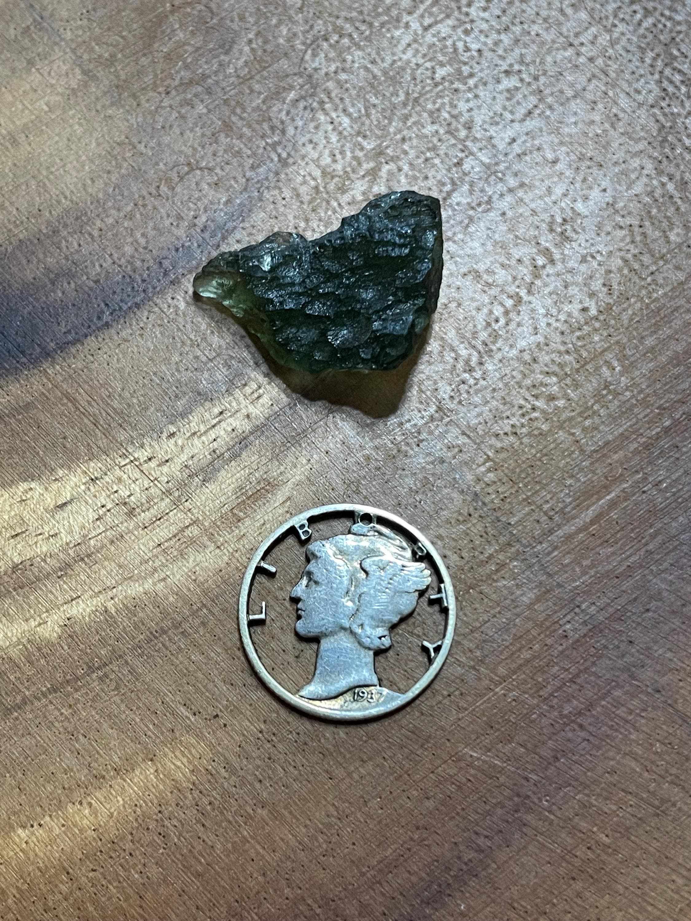 Raw Moldavite - 2.5g