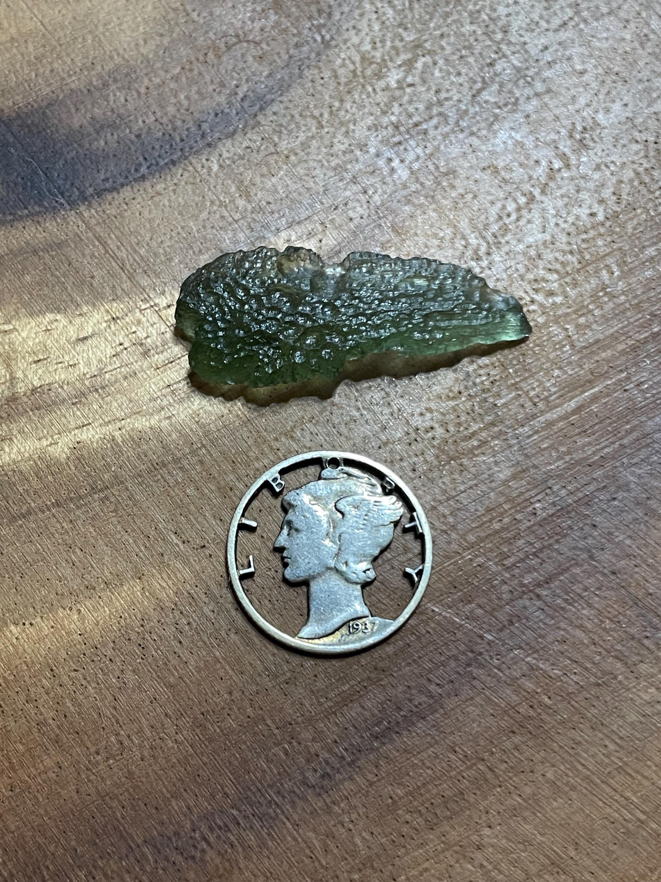 Raw Moldavite(Drop) - 1.8g