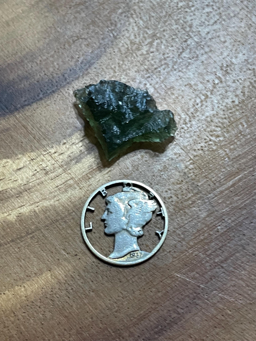 Raw Moldavite - 2.5g