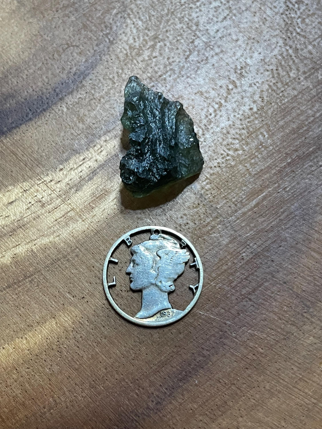 Raw Moldavite - 2.5g