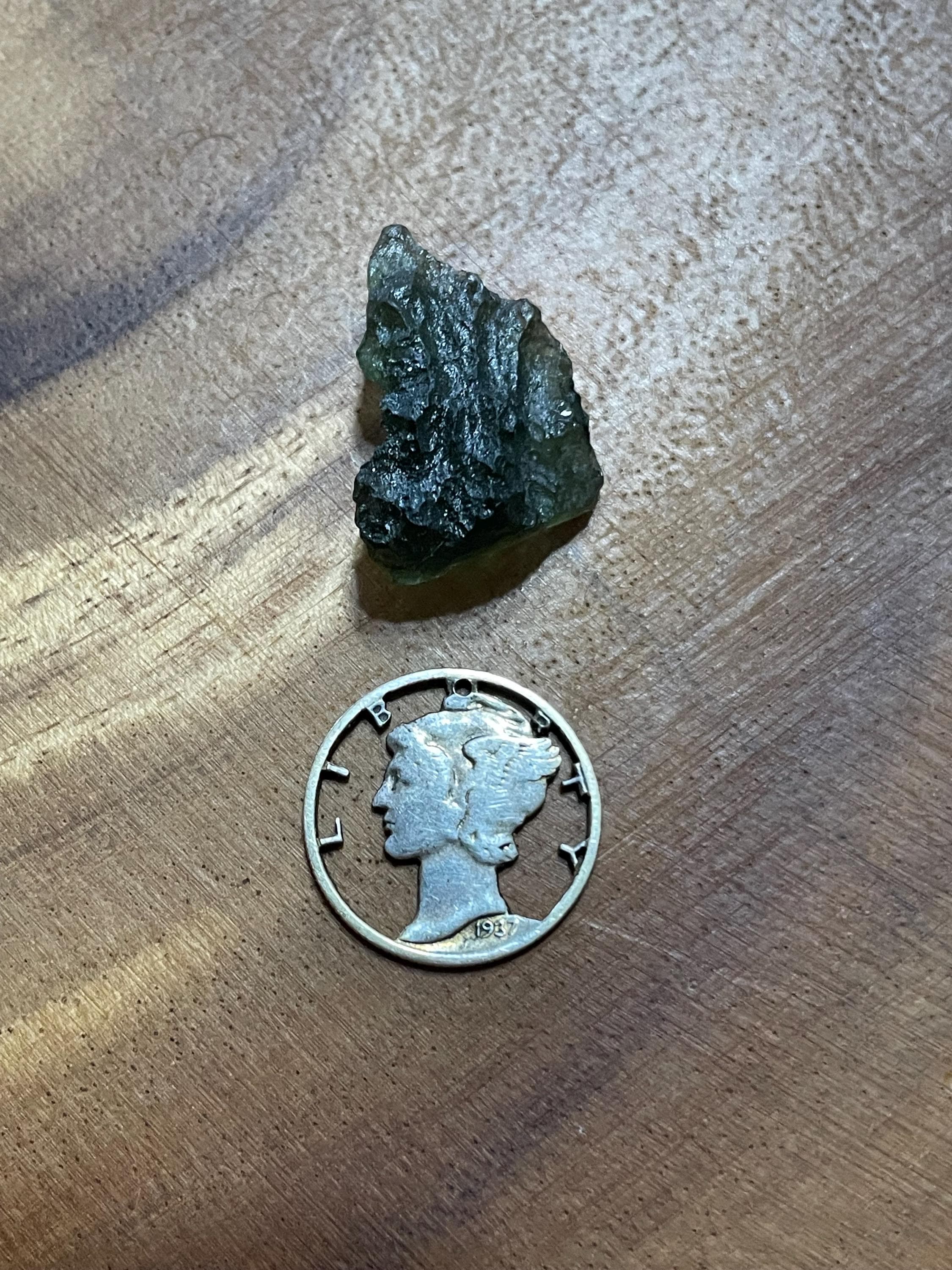Raw Moldavite - 2.5g