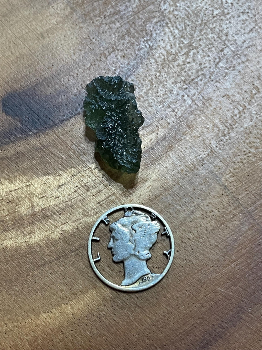 Raw Moldavite - 2.2g