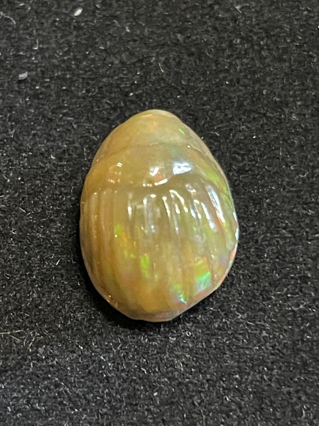 RARE Ethiopian Opal Scarab Carving