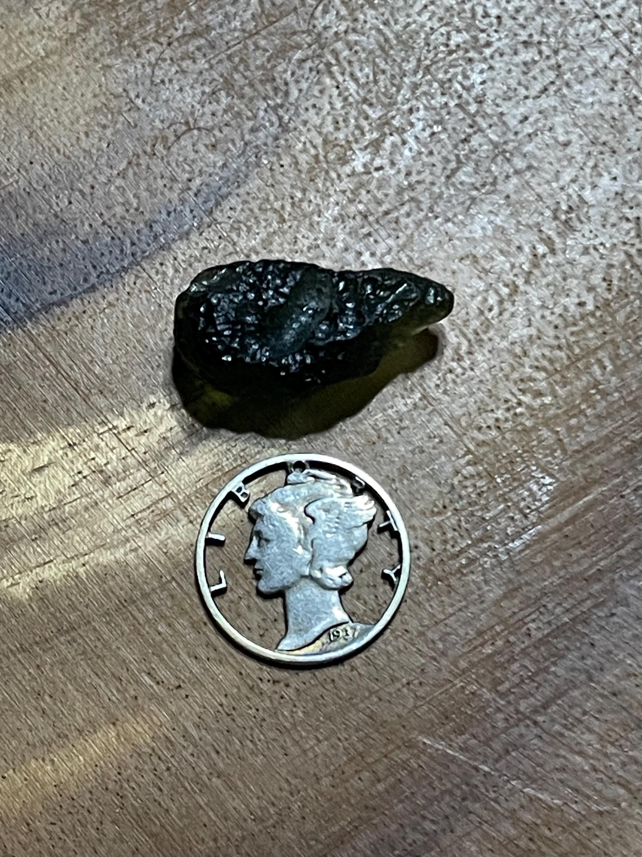 Raw Moldavite - 3.1g