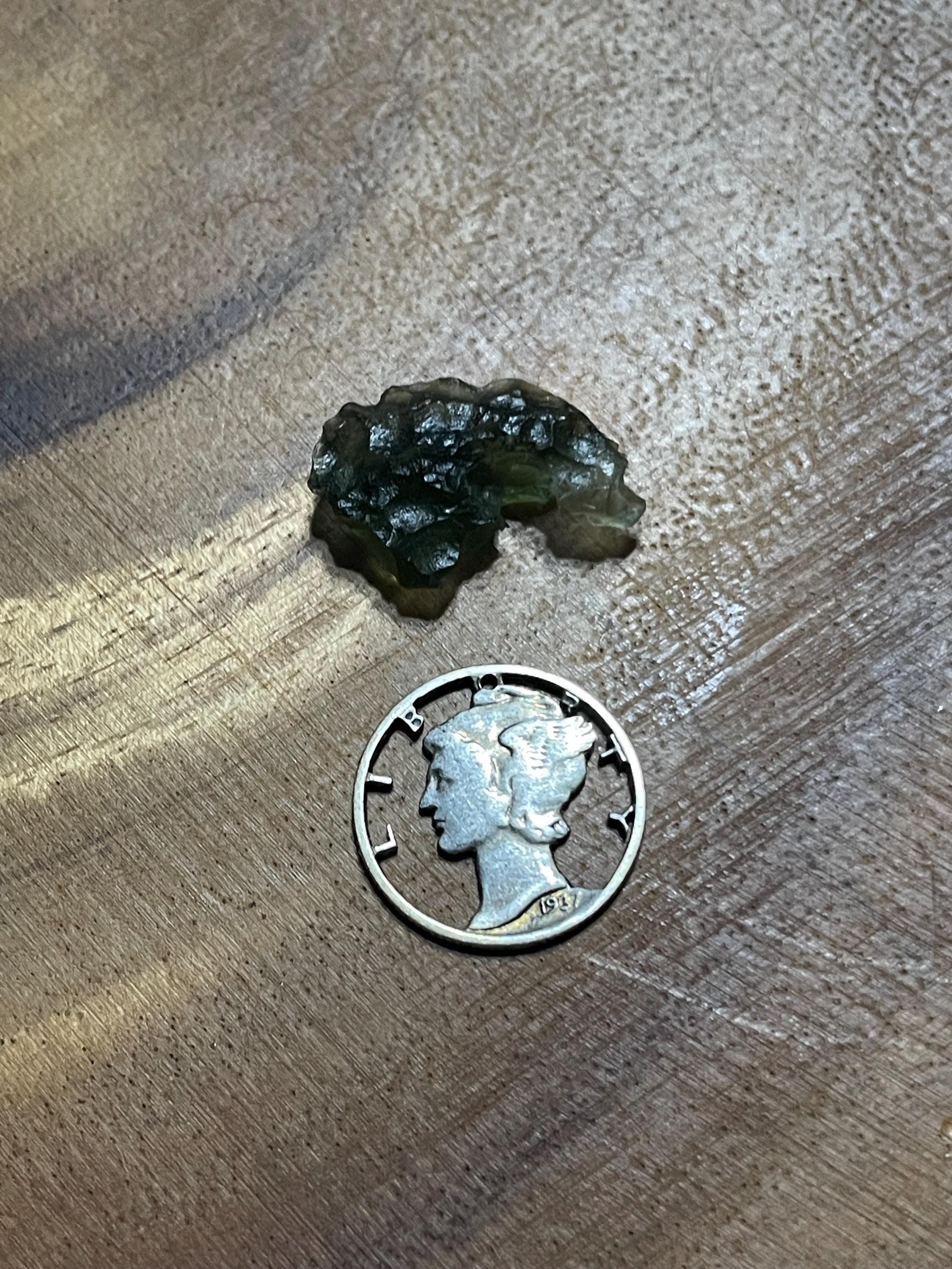 Raw Moldavite - 1.5g