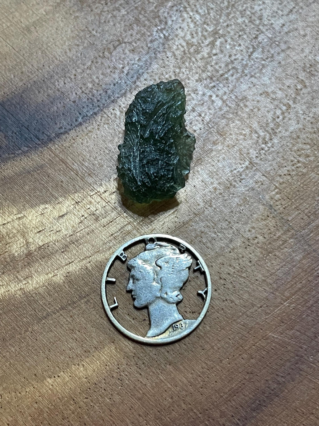 Raw Moldavite - 2.2g