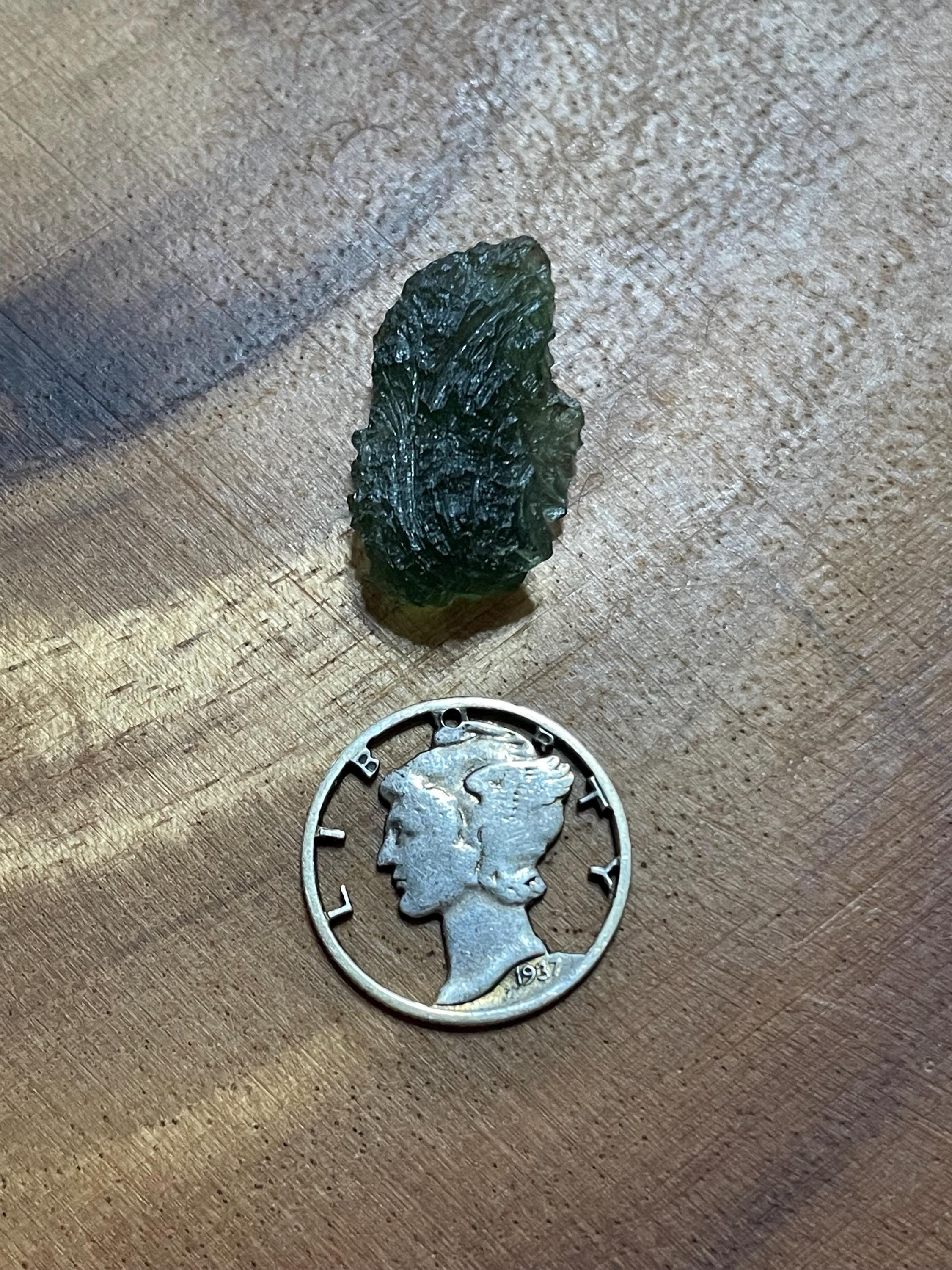 Raw Moldavite - 2.2g