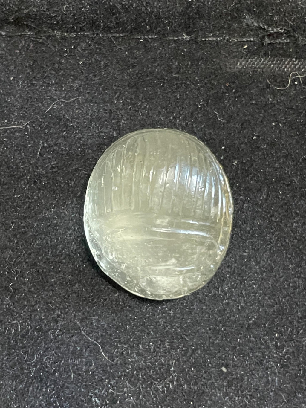 RARE Lybian Desert Glass Scarab Carving